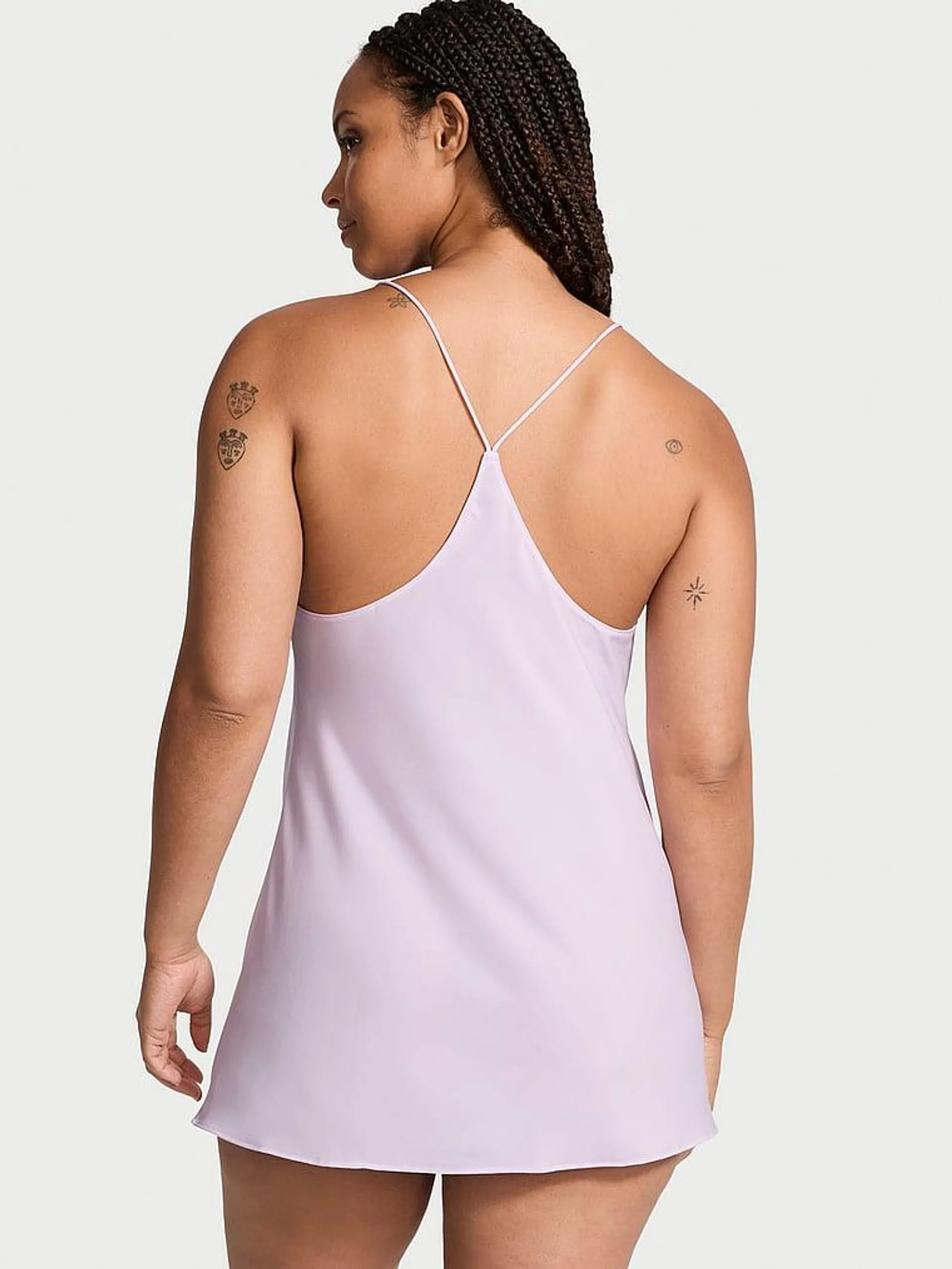 Luxe Crepe Slip Dress