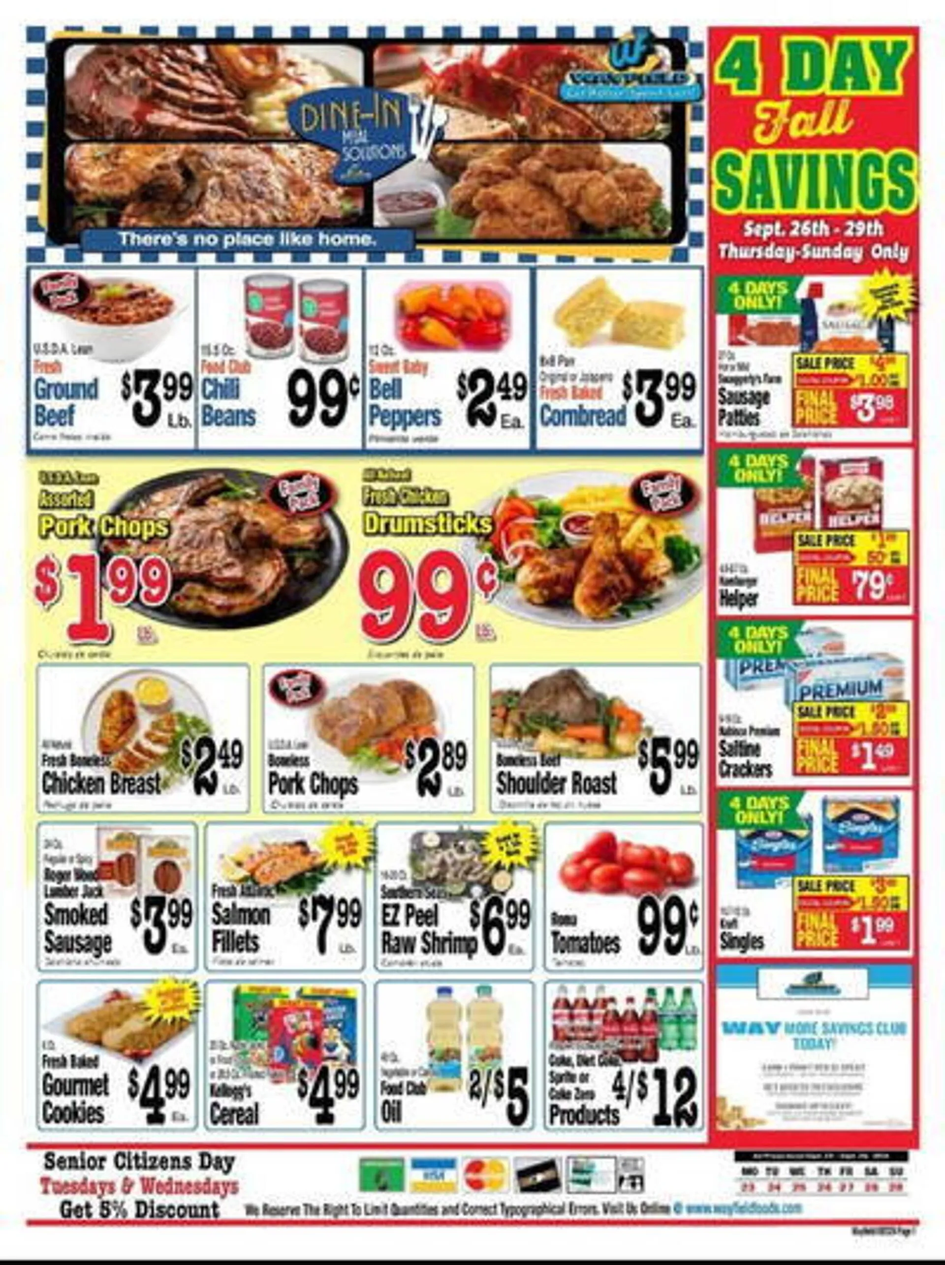 Wayfield Weekly Ad - 1