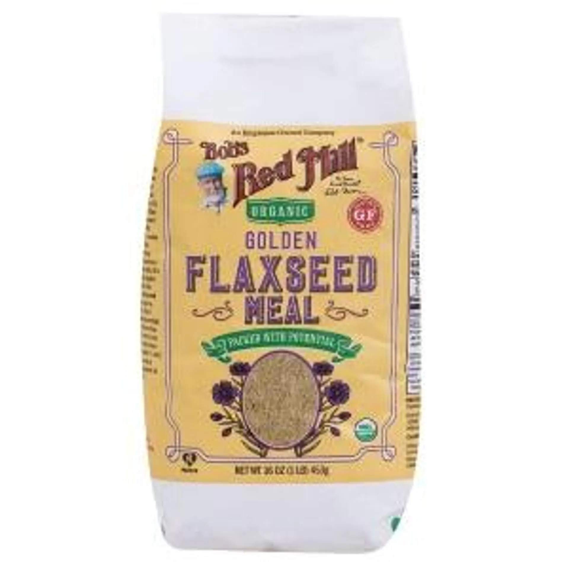 Bob's Red Mill Organic Golden Flaxseed Meal, 16 oz