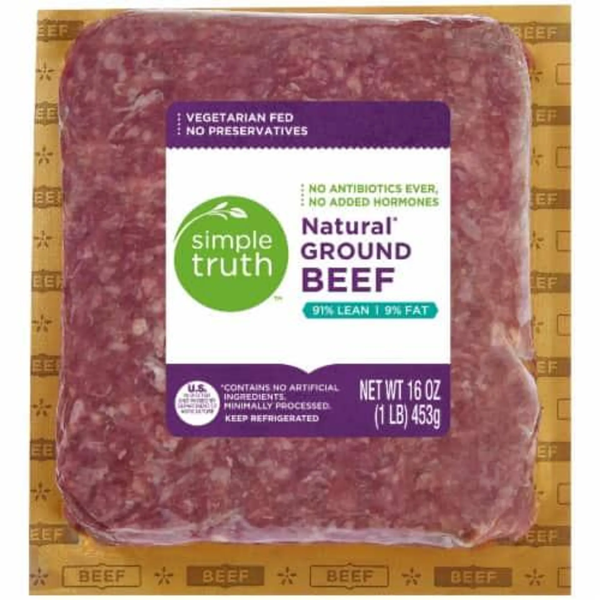 Simple Truth™ 91% Lean Natural Ground Beef