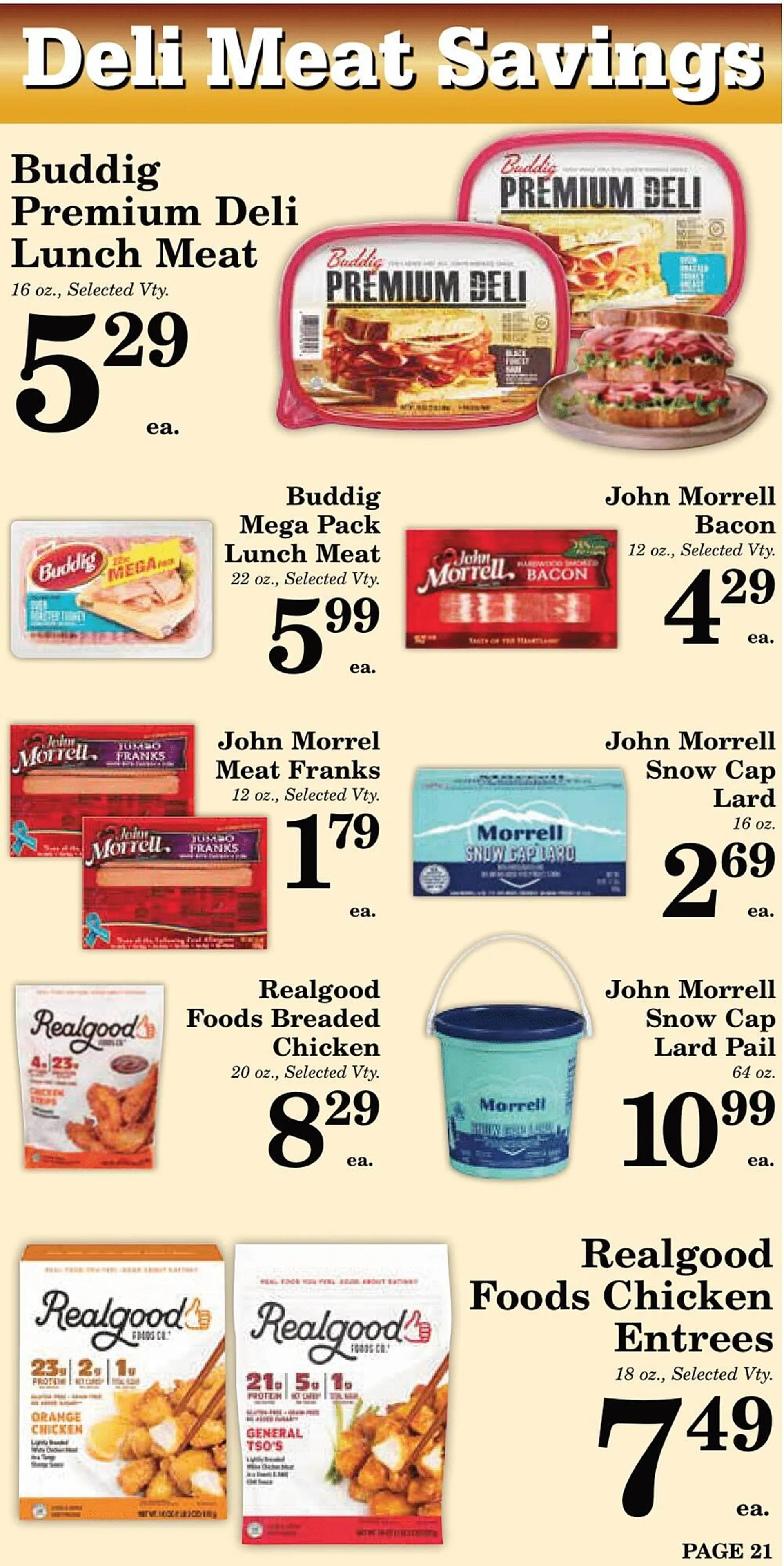 Weekly ad Harvest Foods ad from June 26 to July 30 2024 - Page 21