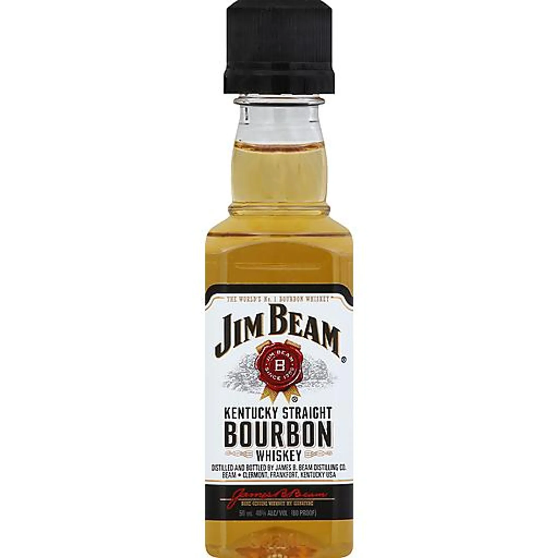 Jim Beam Whiskey, Kentucky Straight Bourbon 50 ml