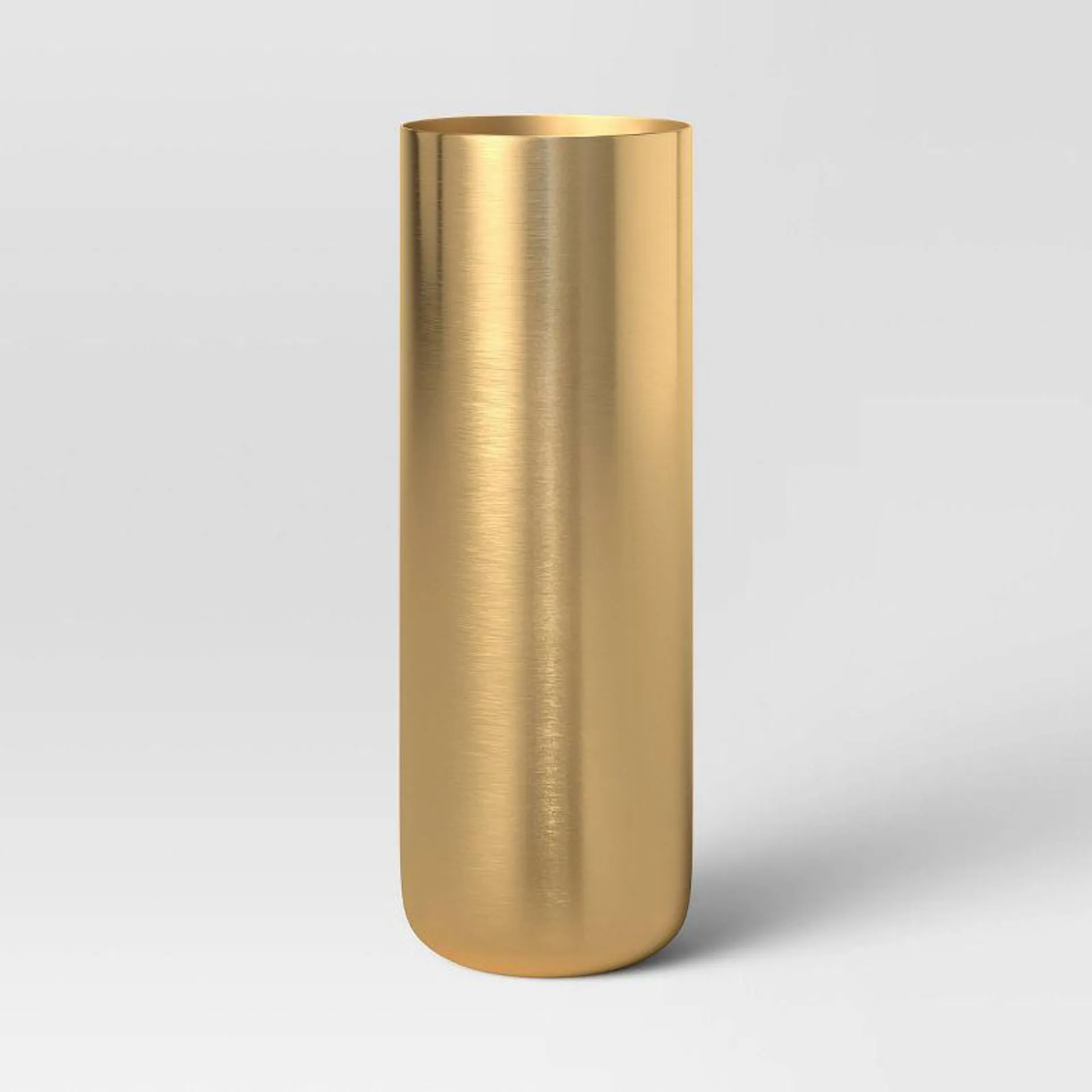 Tall Brass Vase - Threshold™