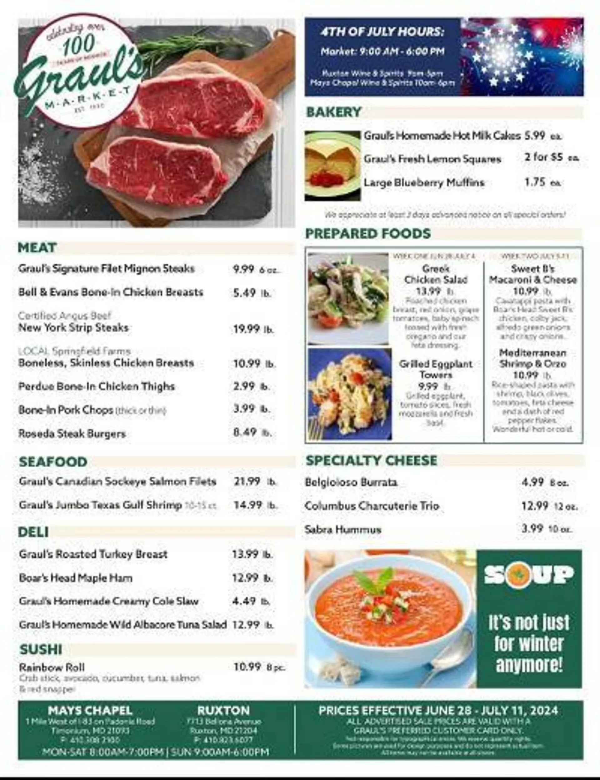 Grauls Market Weekly Ad - 1