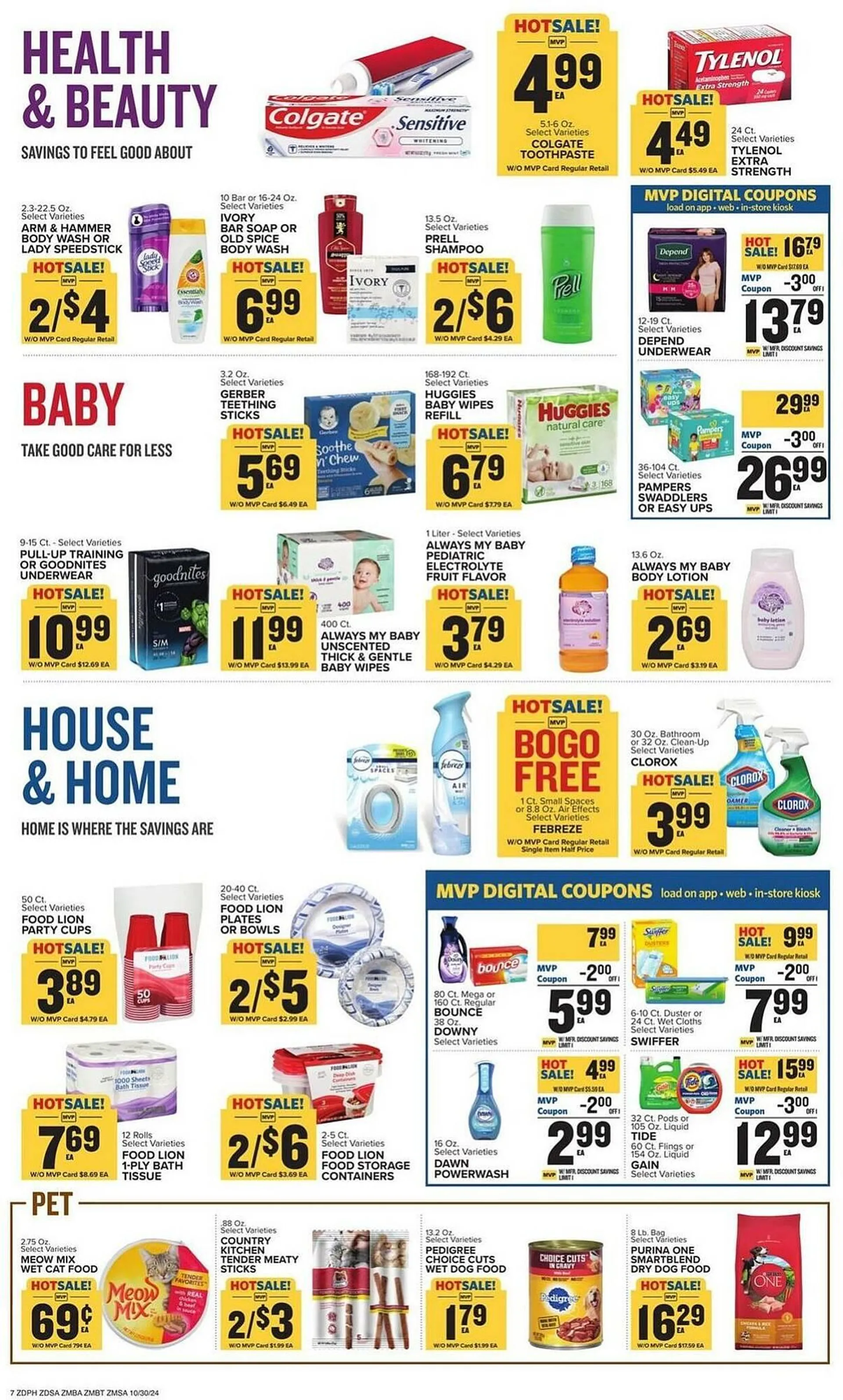 Weekly ad Food Lion Weekly Ad from October 30 to November 5 2024 - Page 12