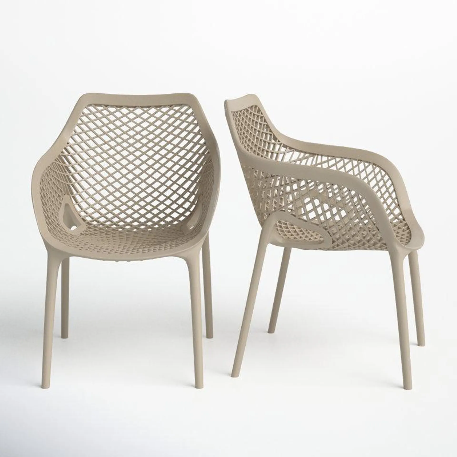 Farrah Outdoor Stacking Dining Armchair