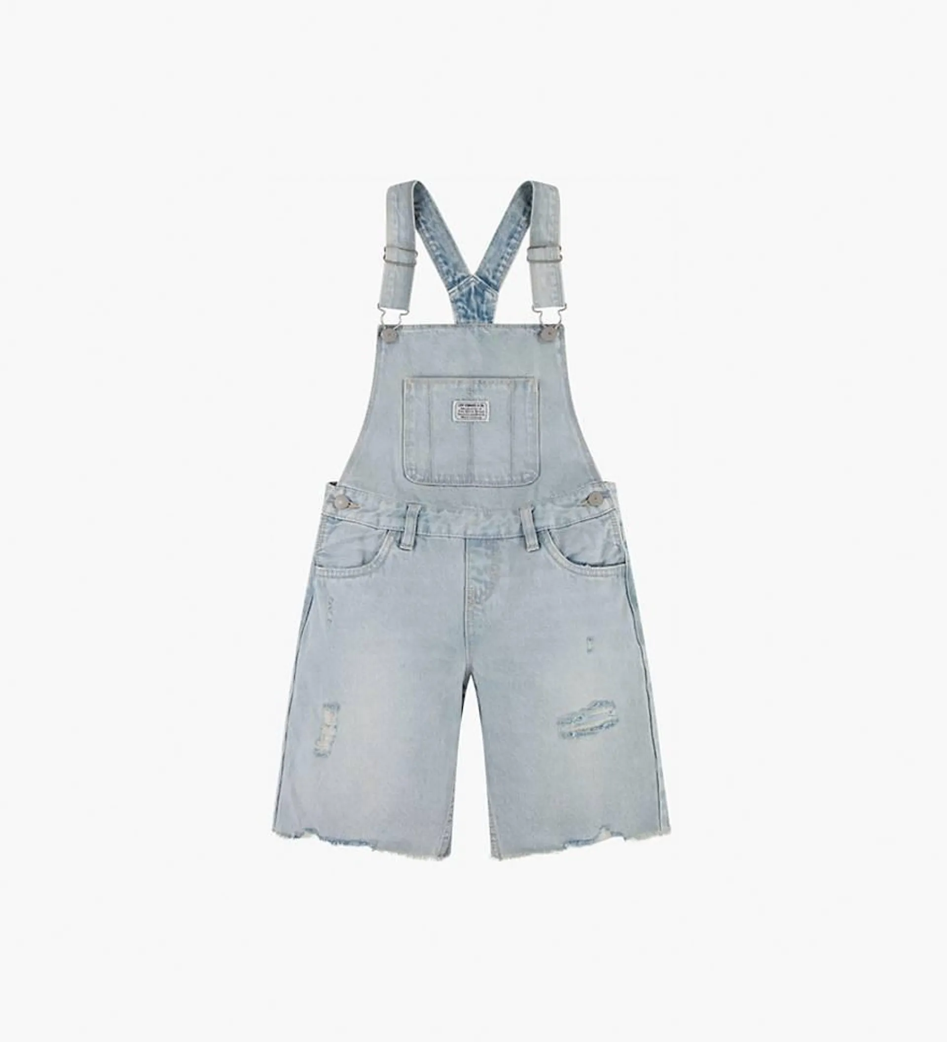 Denim Midi Shortalls Big Girls 7-16