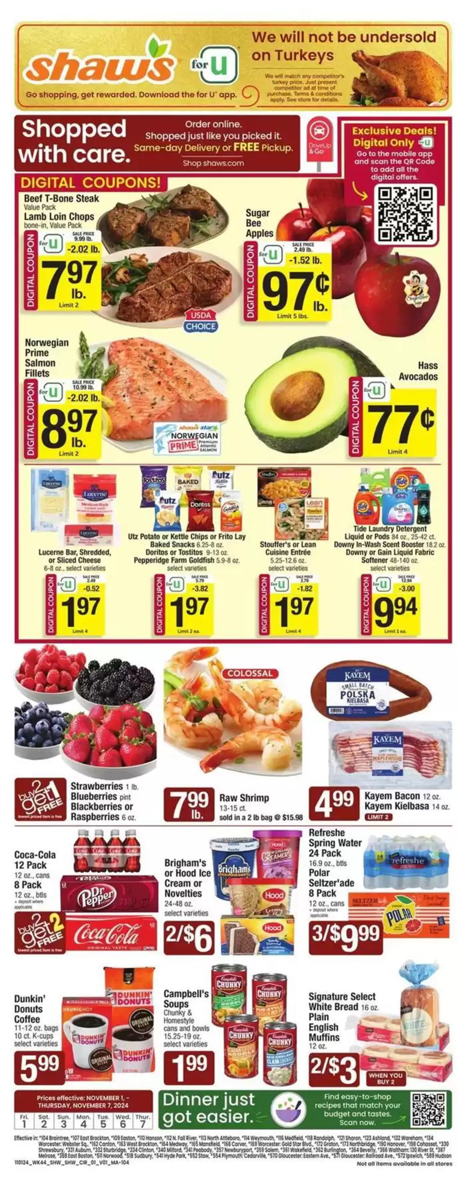 Shaws flyer - 1