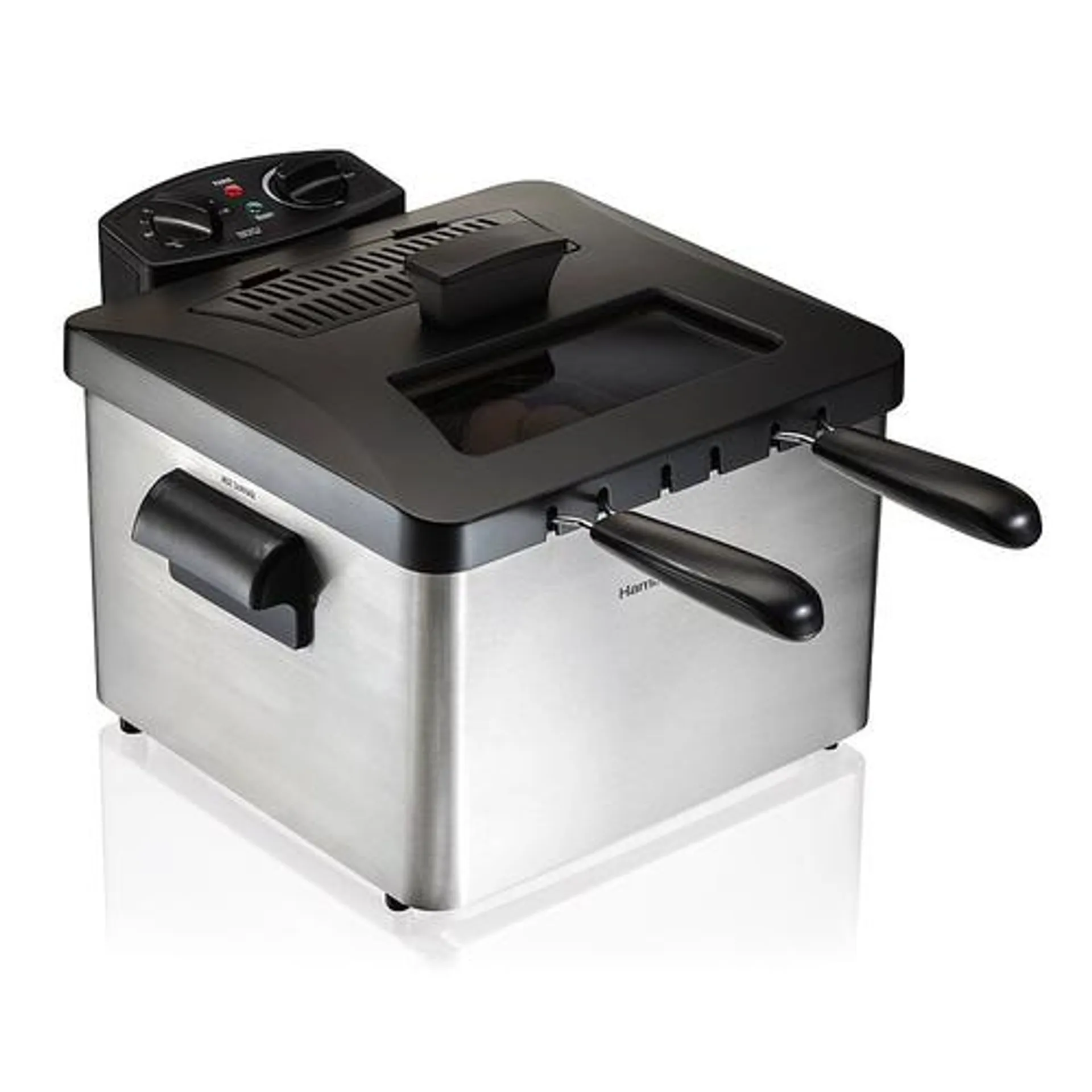 Professional Style Deep Fryer with 2 Food Baskets