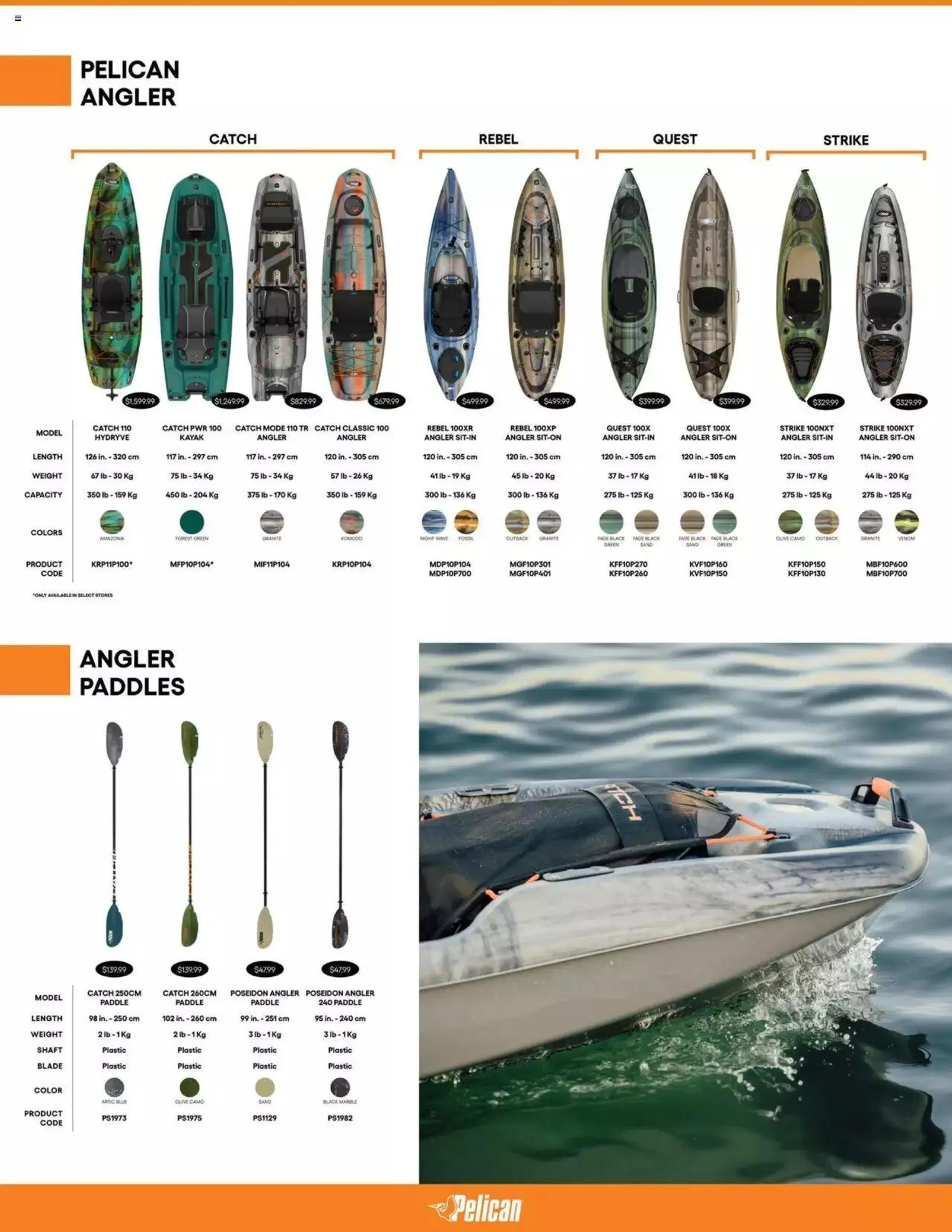 Dunhams Sports - Pelican Kayak Guide - 1