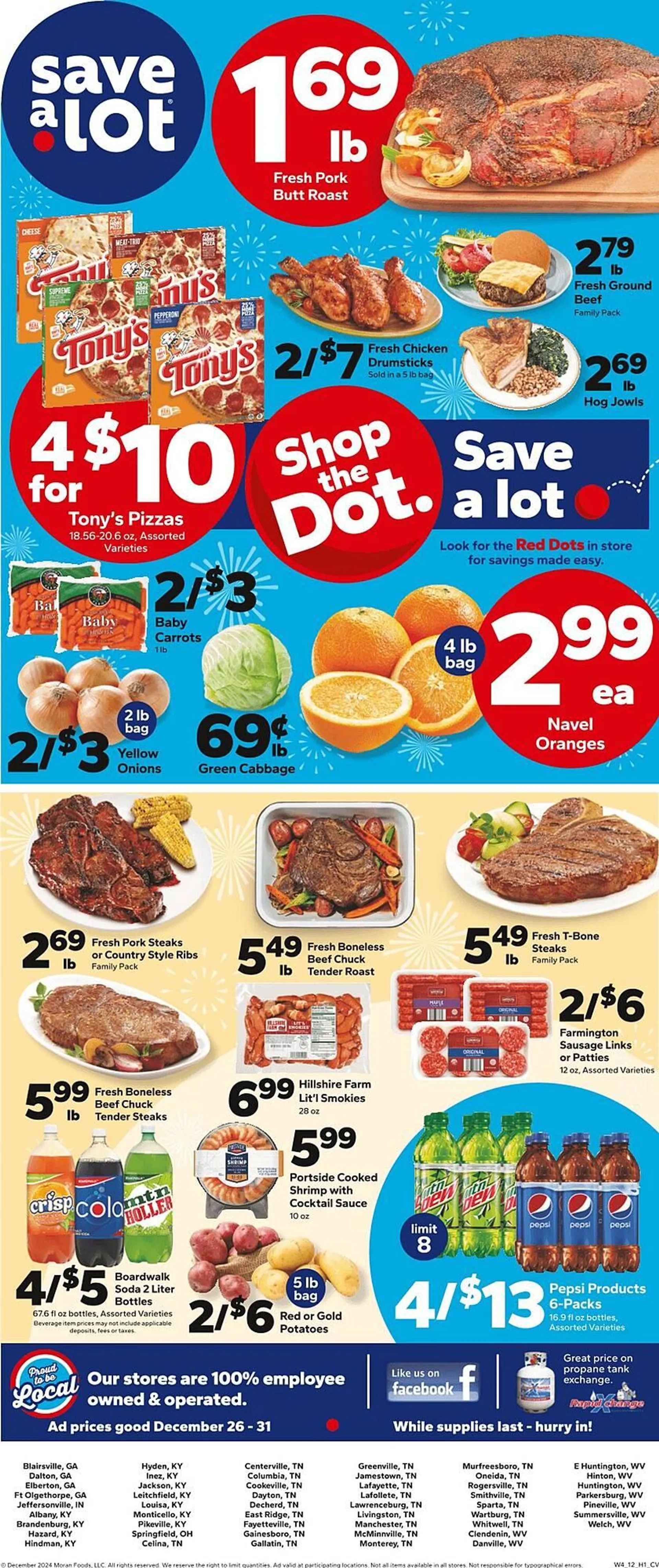 Weekly ad Save a Lot Weekly Ad from October 15 to October 29 2025 - Page 1