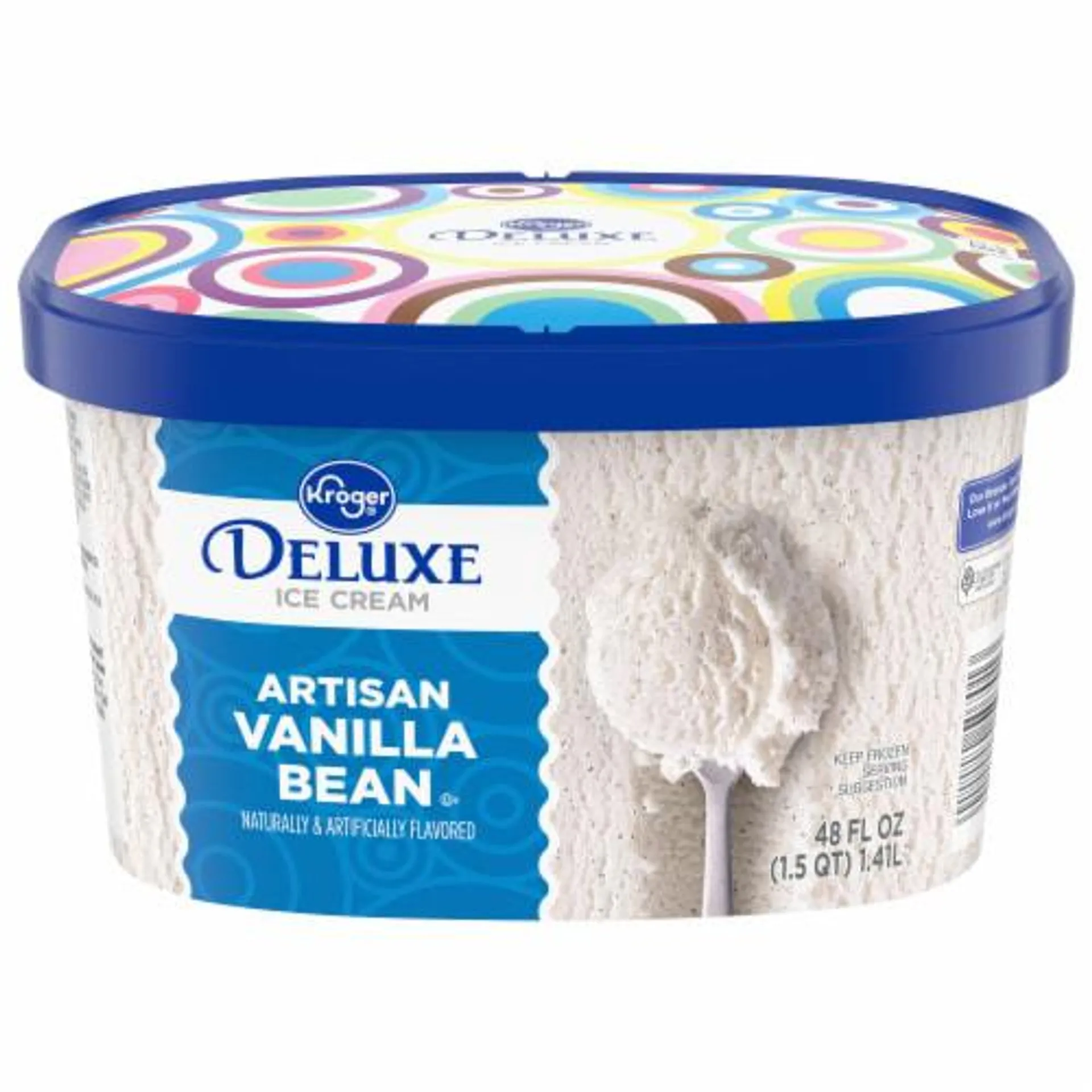 Kroger® Deluxe Artisan Vanilla Bean Ice Cream