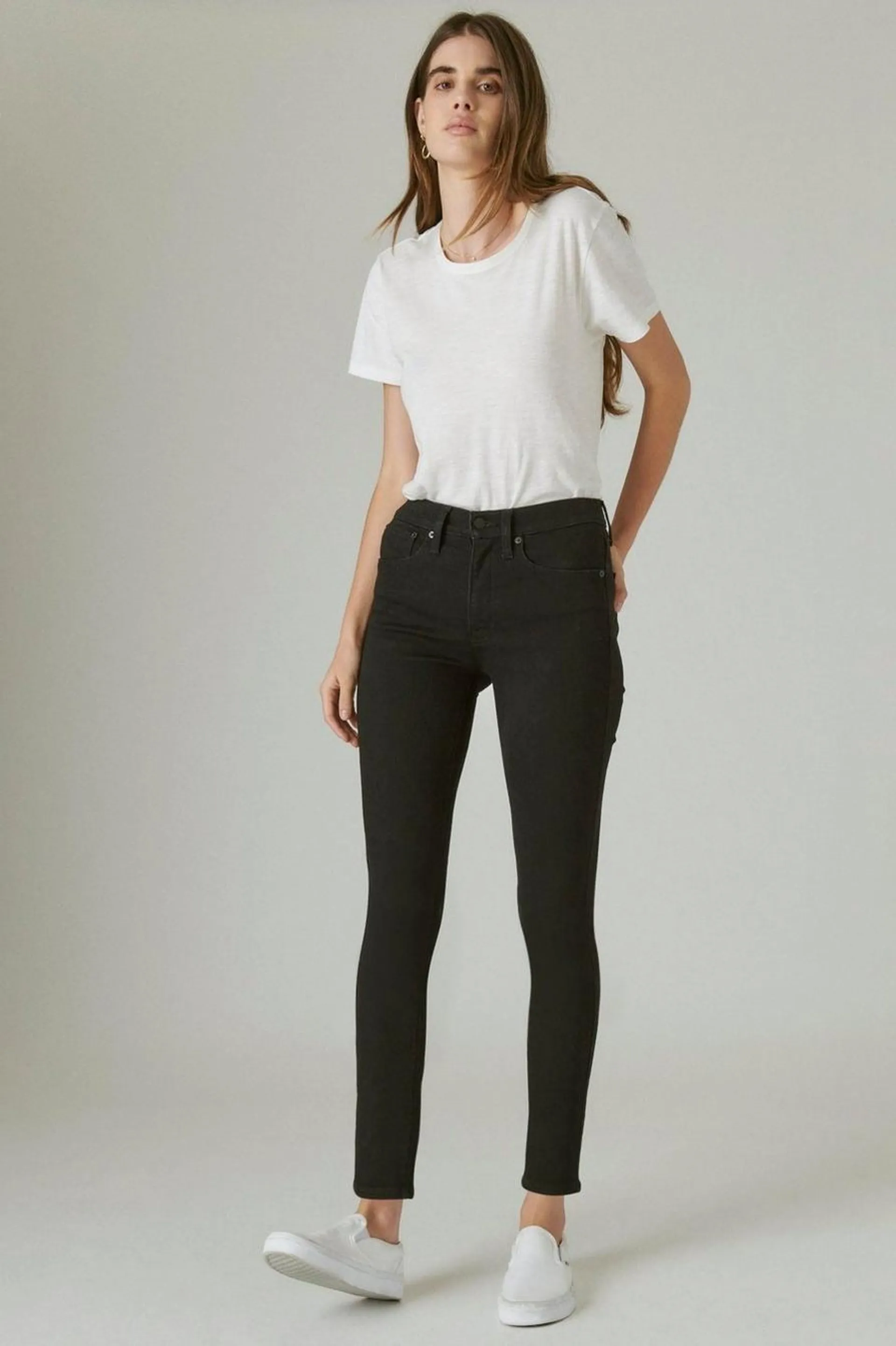 high rise bridgette skinny