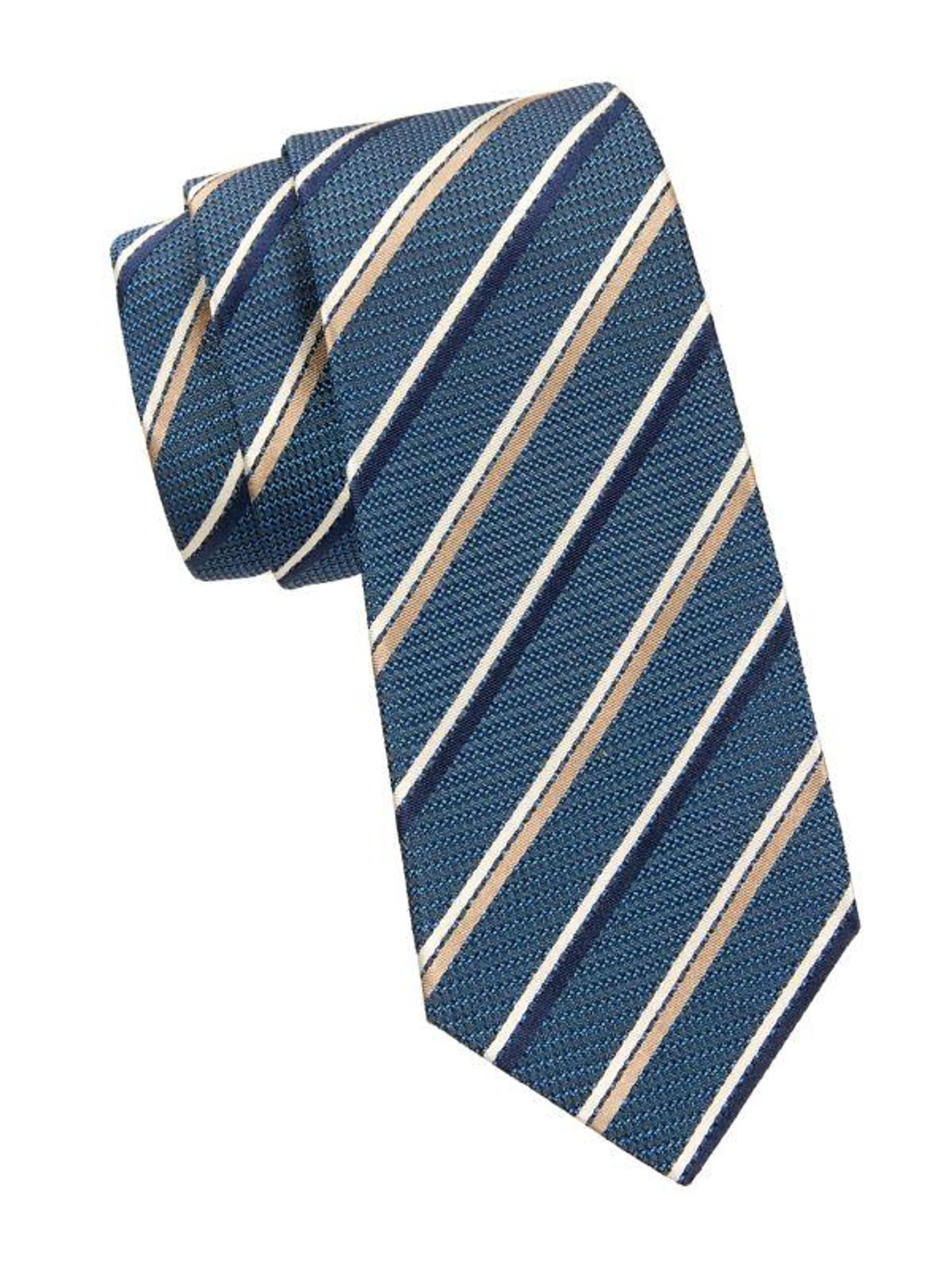 Striped Silk Tie