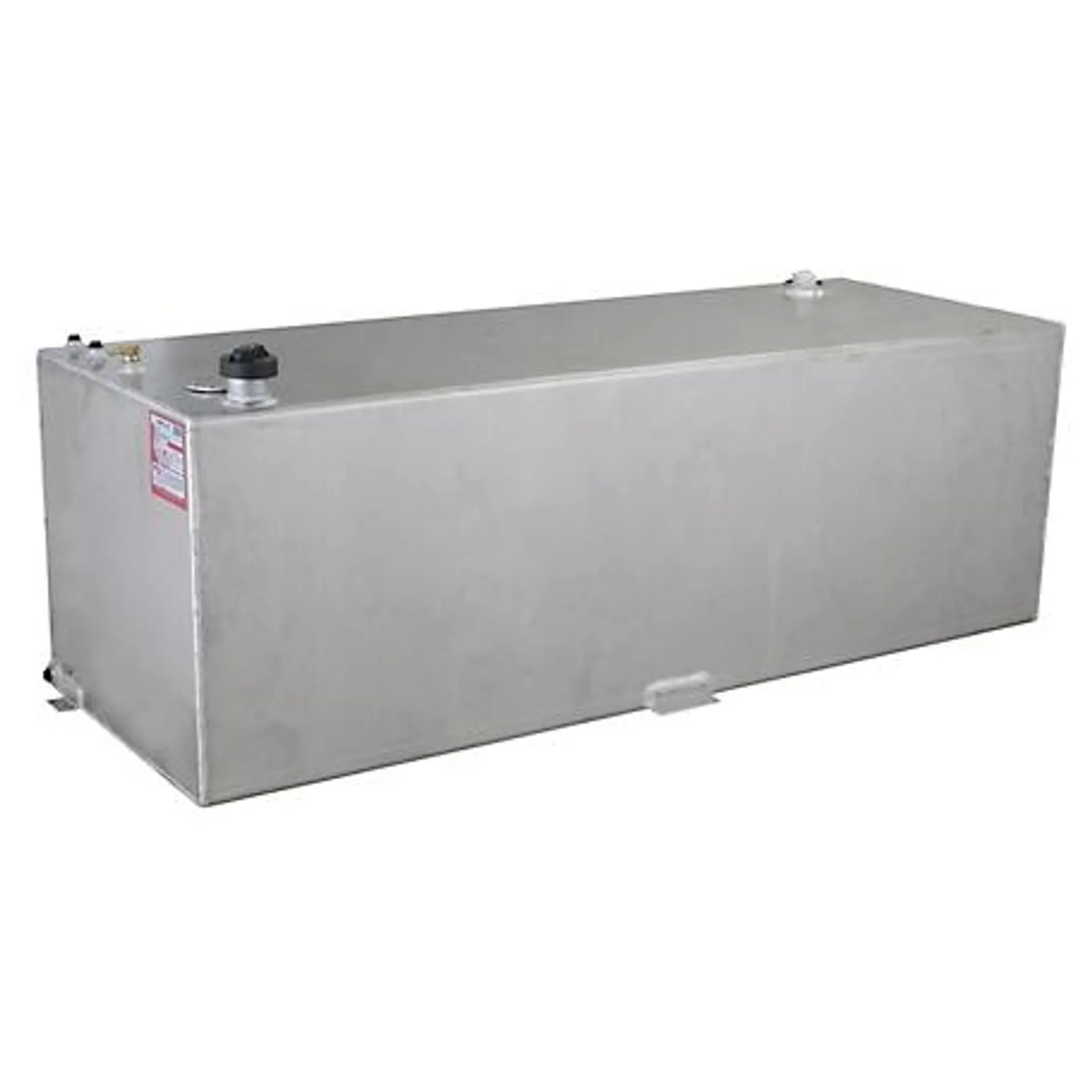 RDS 90 gal. Rectangular Fuel Transfer Tank Mill Finish