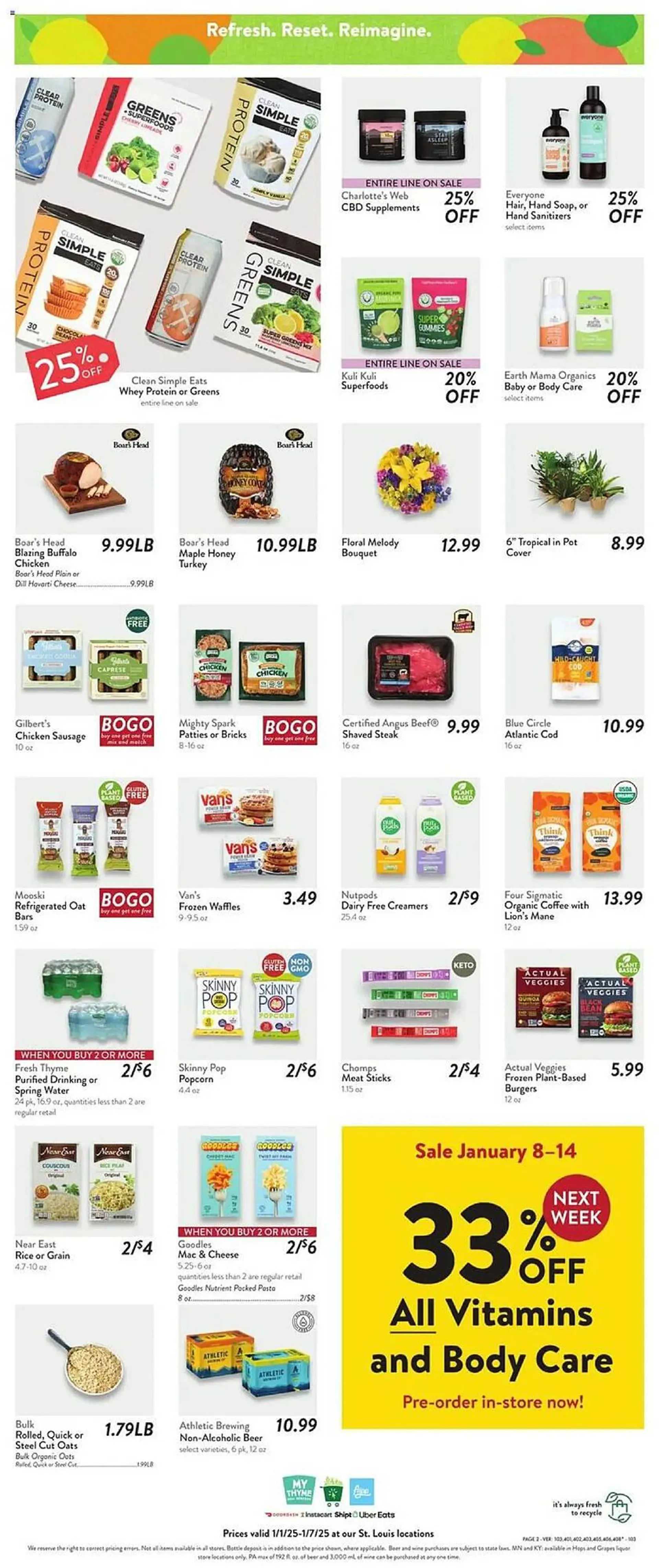 Weekly ad Fresh Thyme Weekly Ad from January 1 to January 7 2025 - Page 3