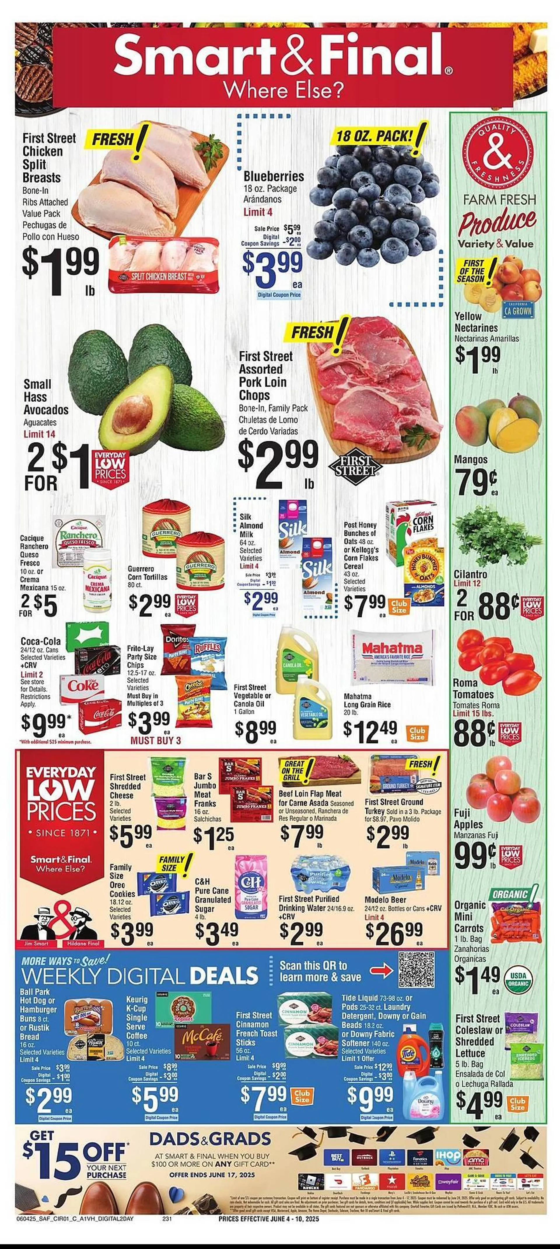 Weekly ad Smart & Final Weekly Ad from June 4 to June 10 2025 - Page 1