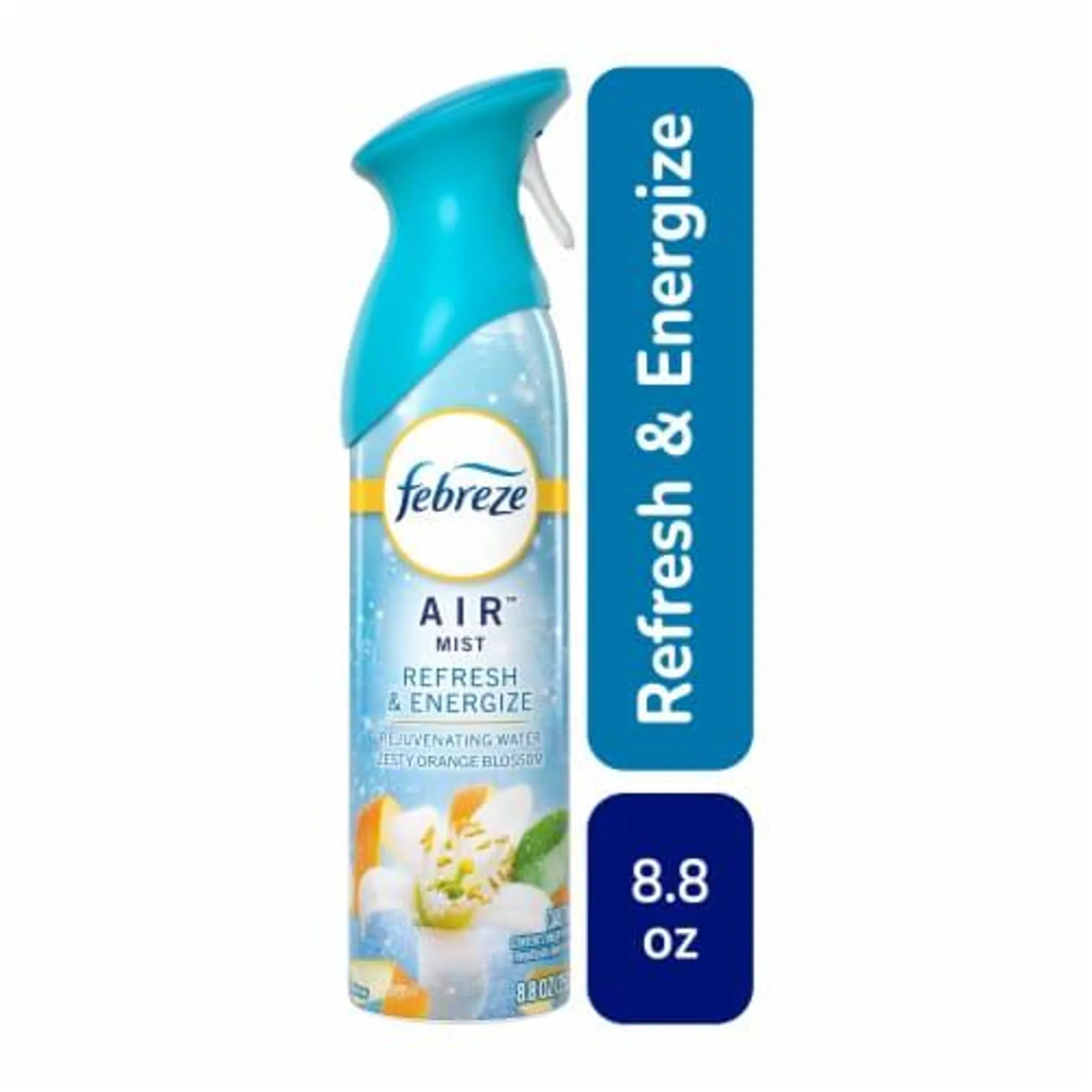 Febreze Air Mist Refresh & Energize Mood-Enhancing Home Air Freshener Spray Aerosol Can