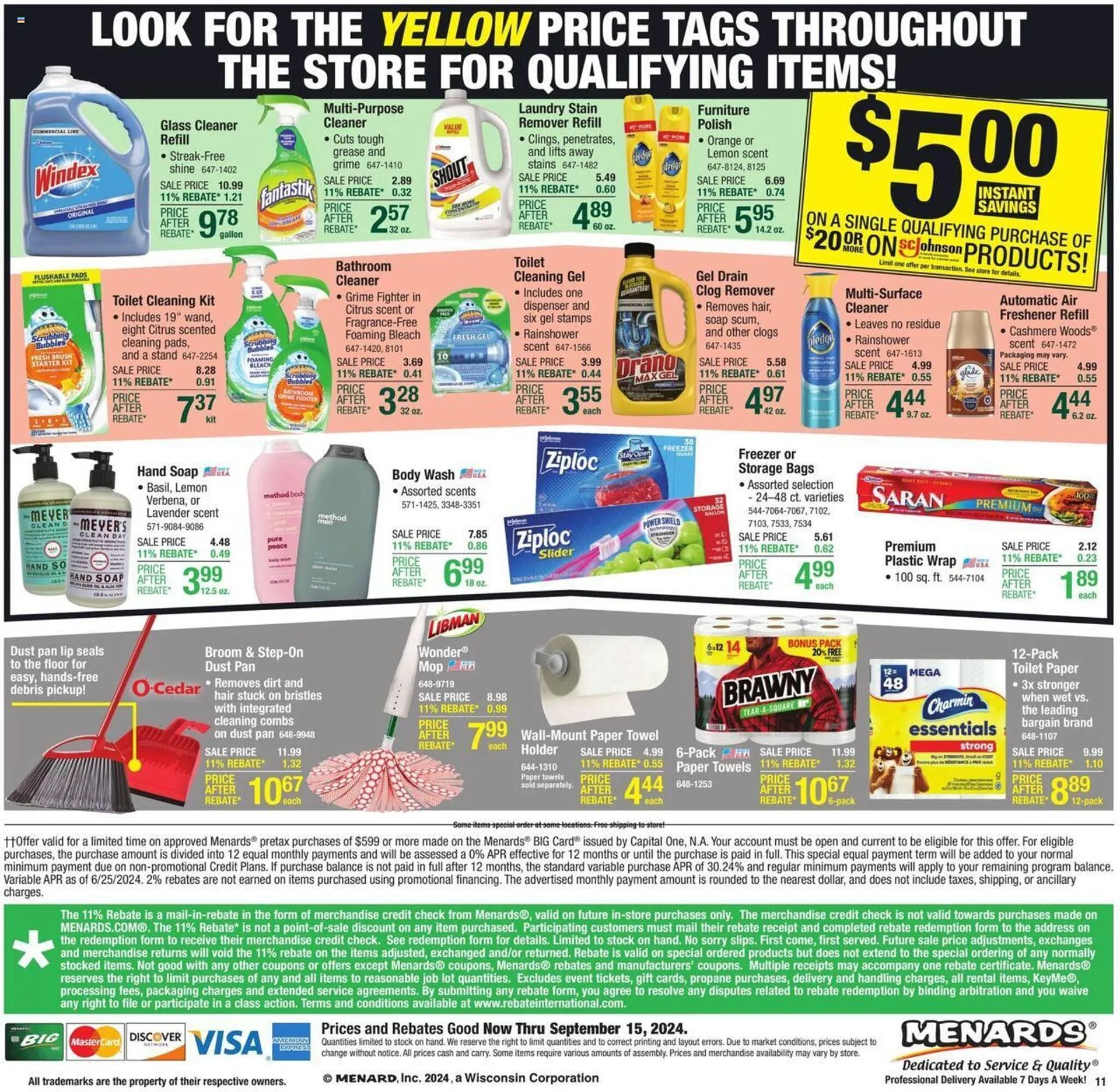 Weekly ad Menards Weekly Ad from September 5 to September 15 2024 - Page 21