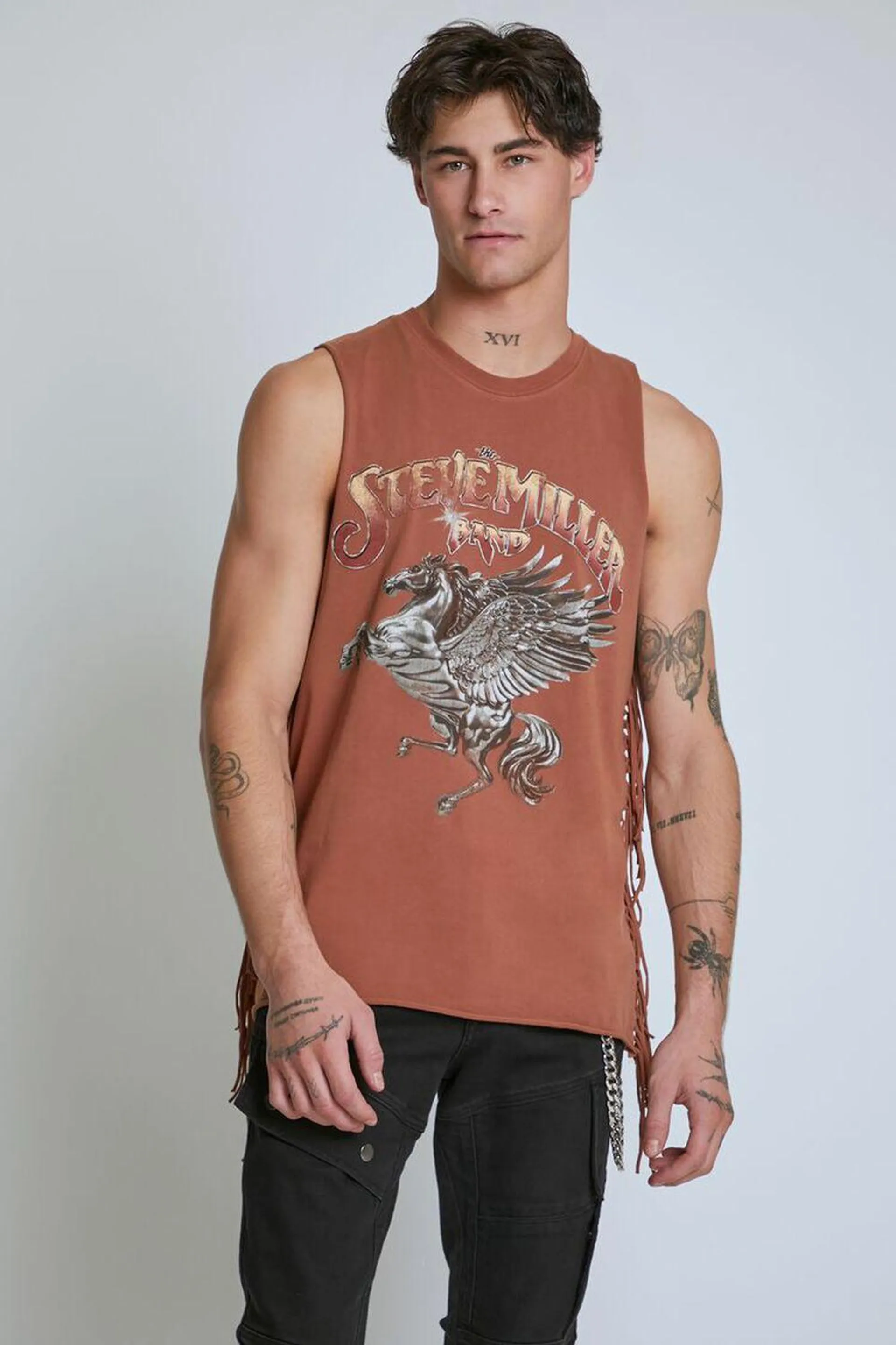 Fringe Steve Miller Muscle Tee