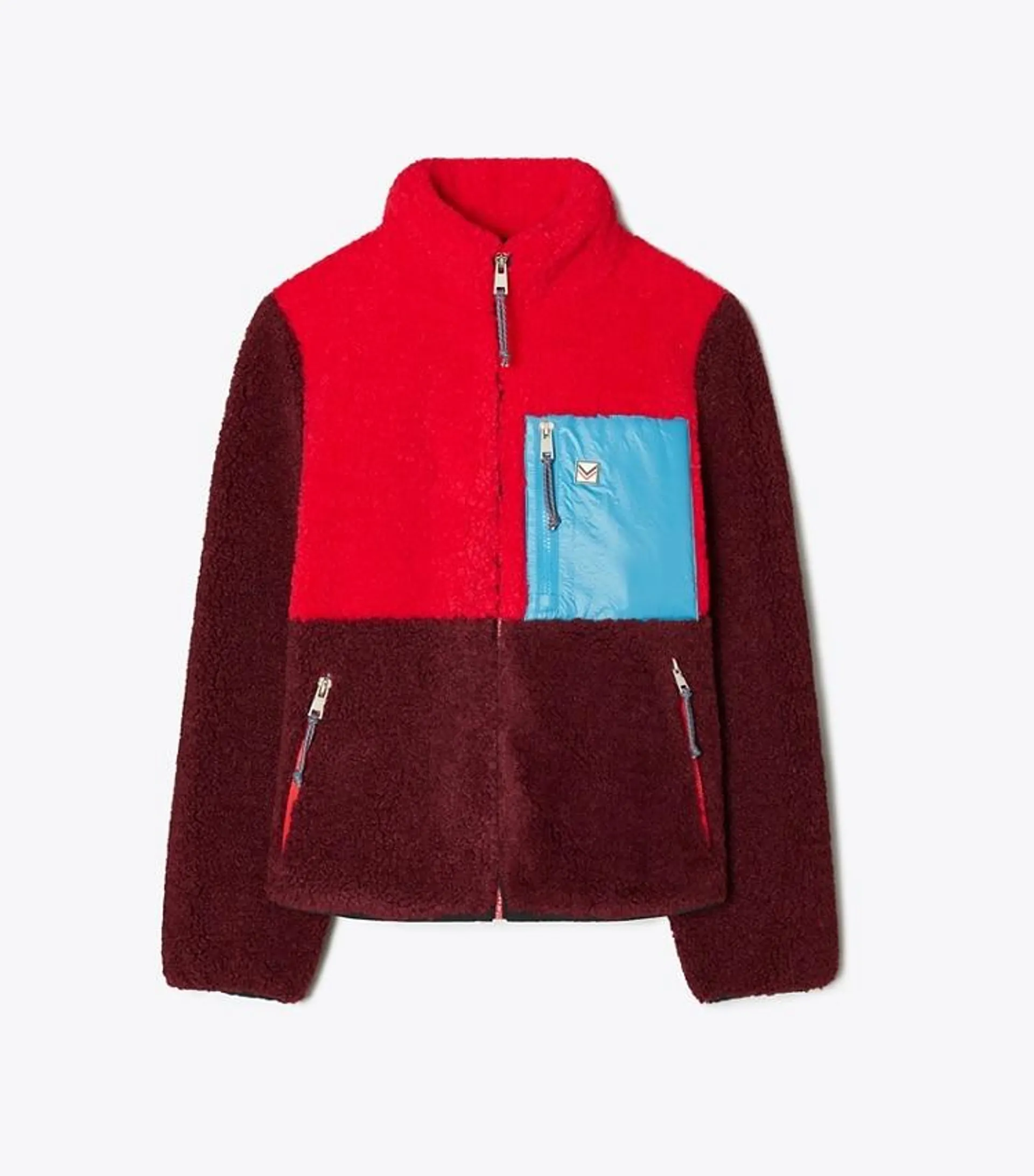 COLORBLOCK FLEECE JACKET