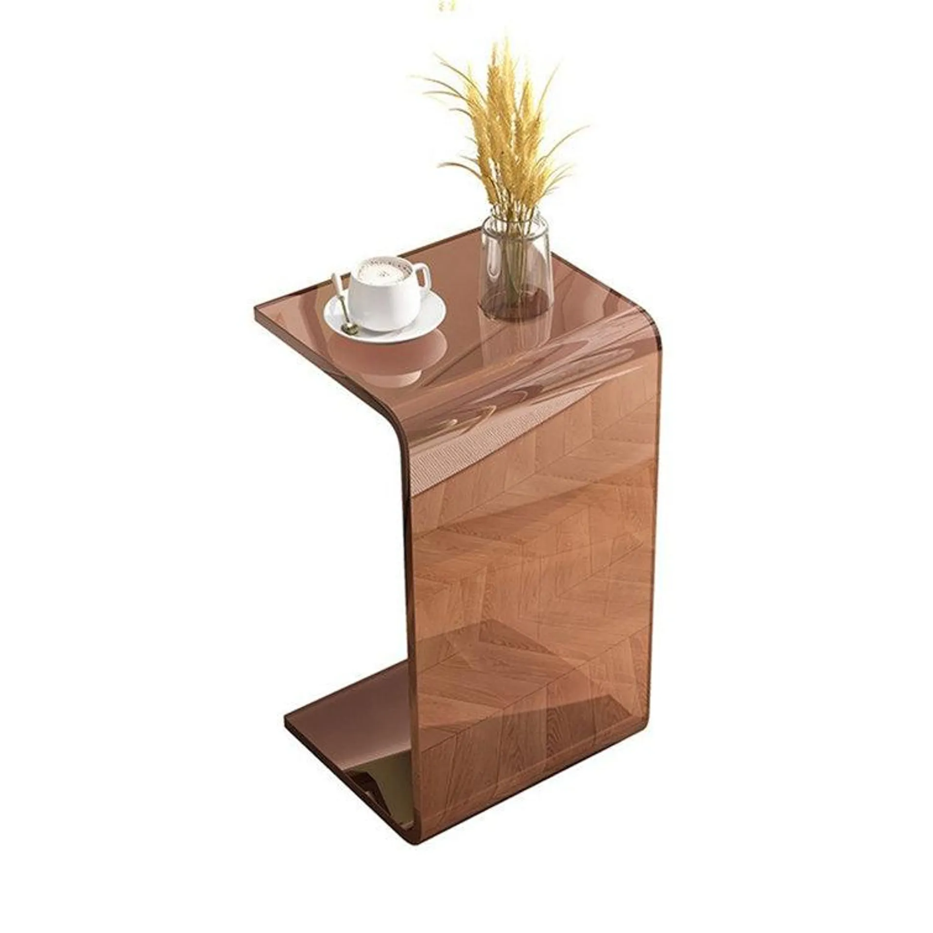 Bassheva Frame End Table with Storage