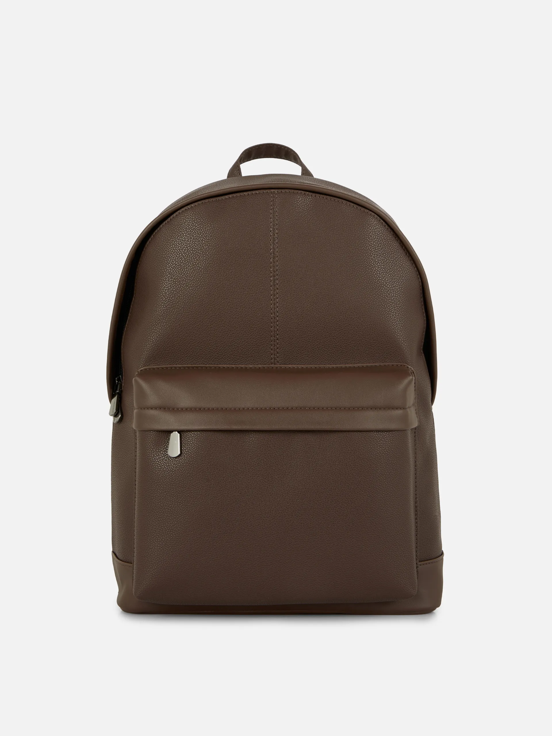 Faux Leather Backpack