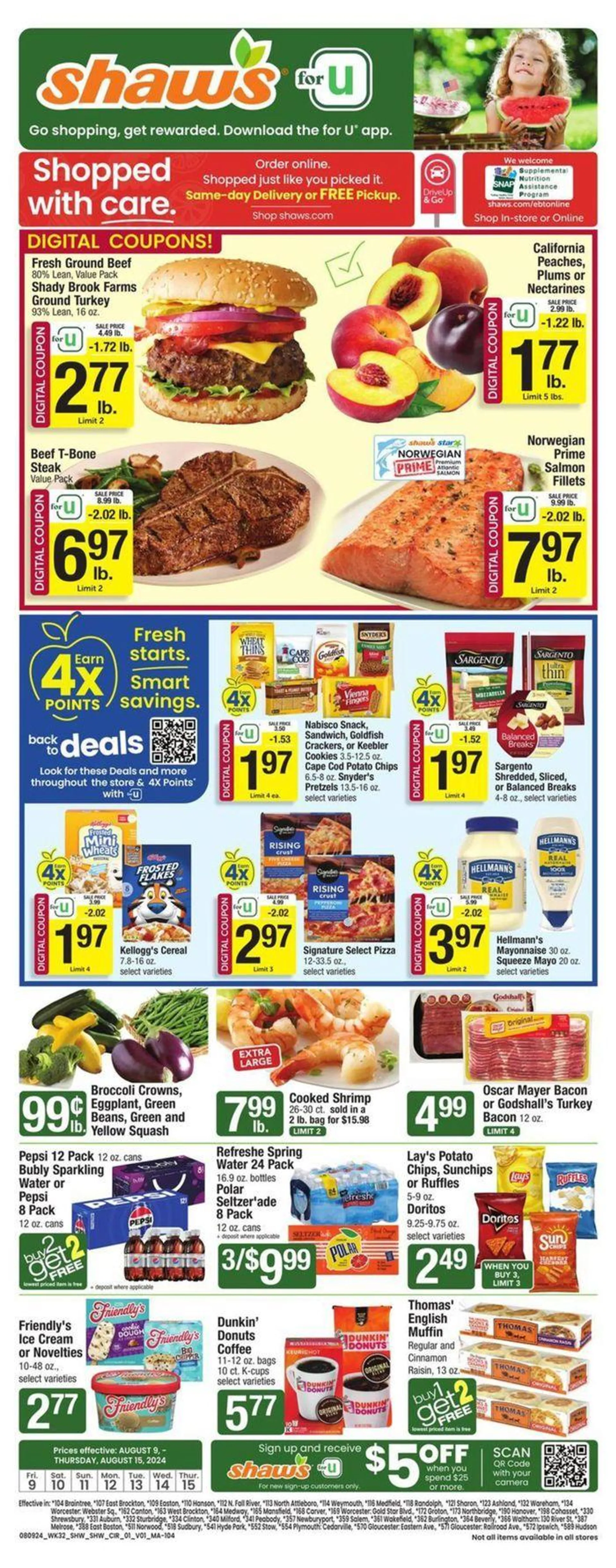 Shaws flyer - 1