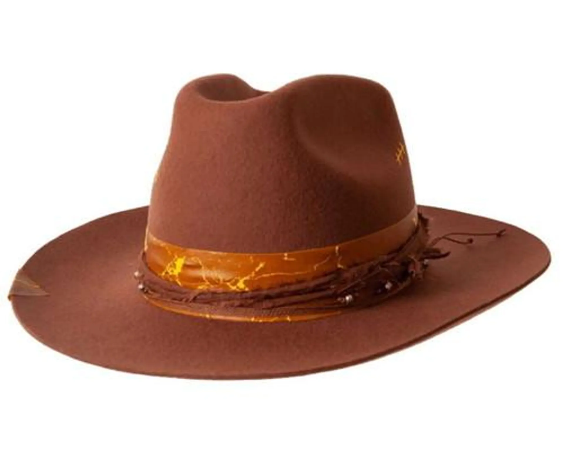 American Hat Makers Womens Brown Ralston Western Felt Hat