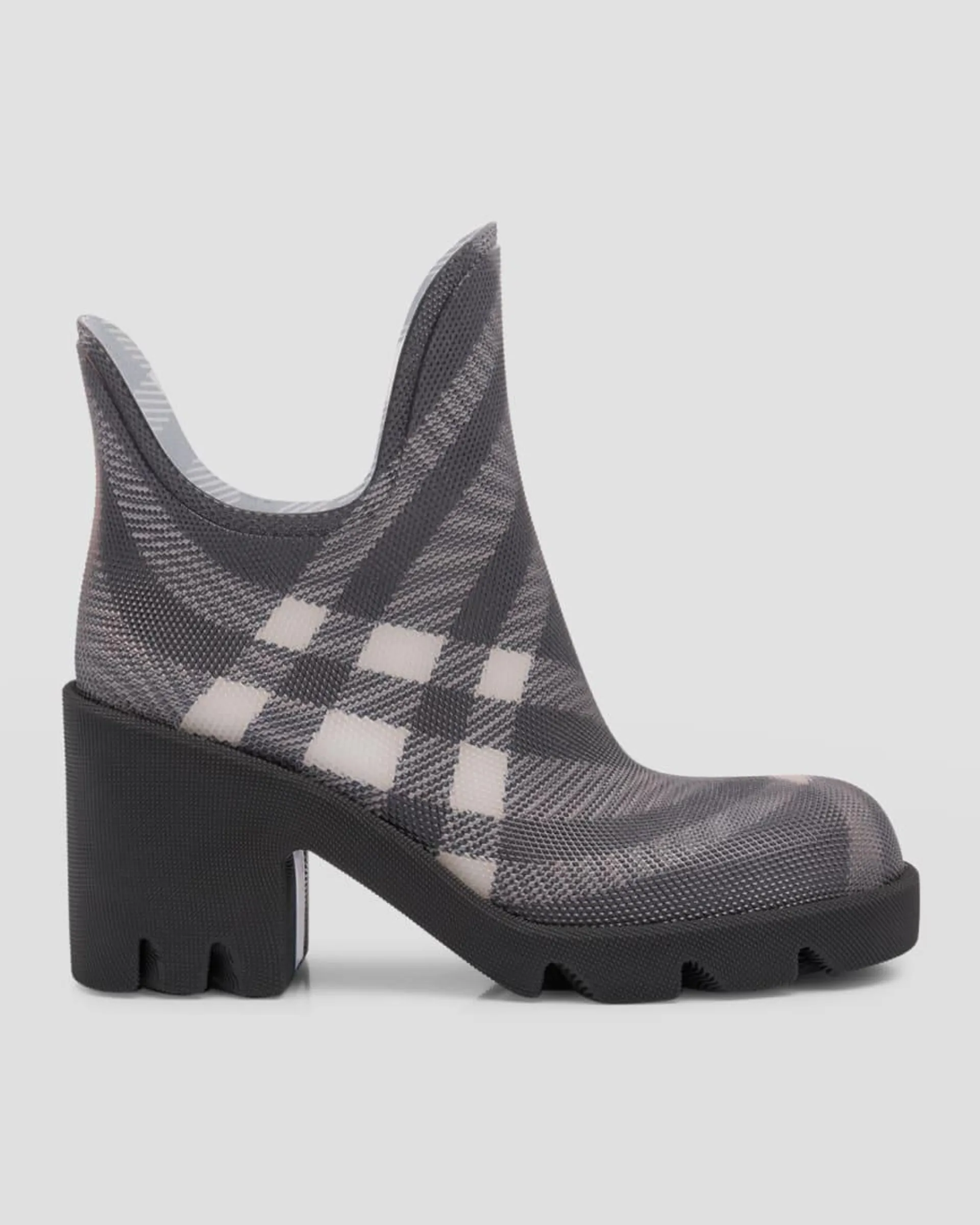 Marsh Check Rubber Rain Booties