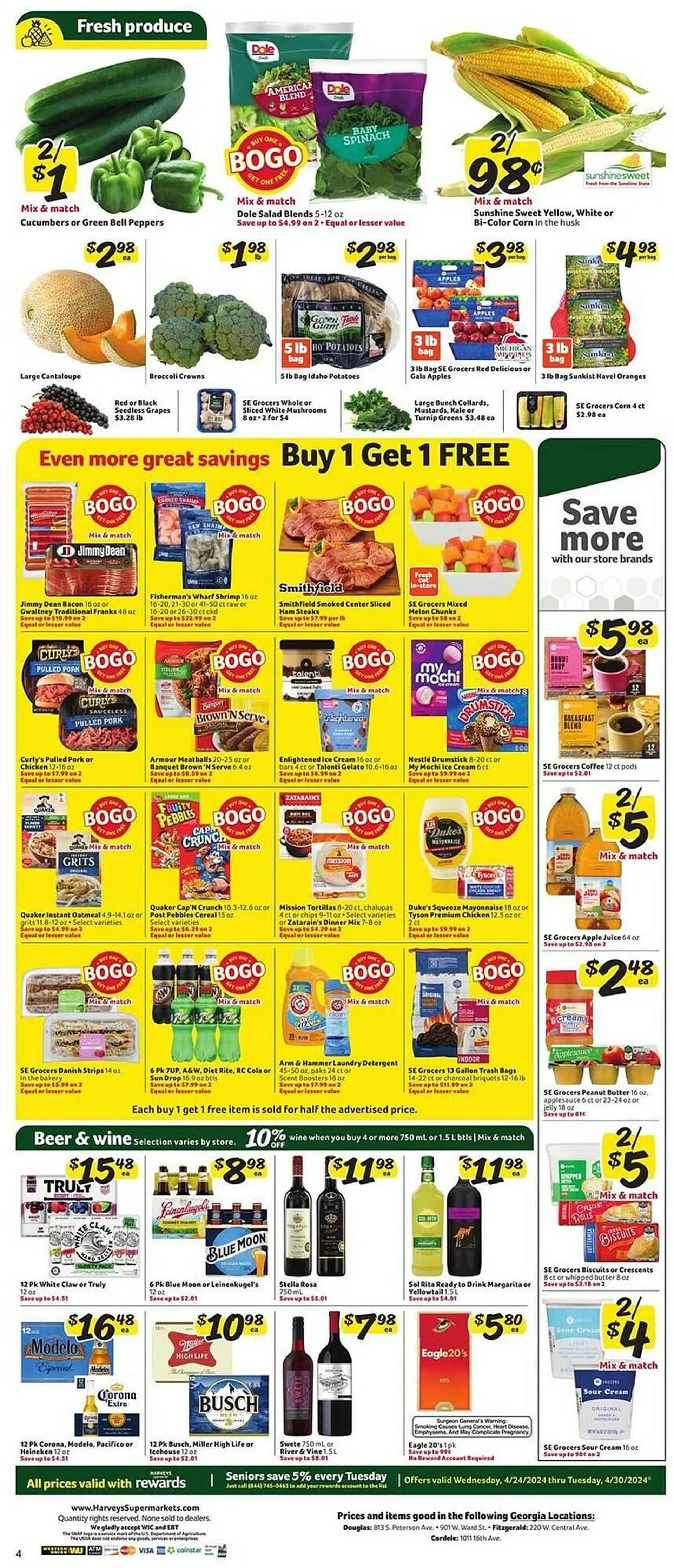 Harveys Supermarkets Weekly Ad - 10