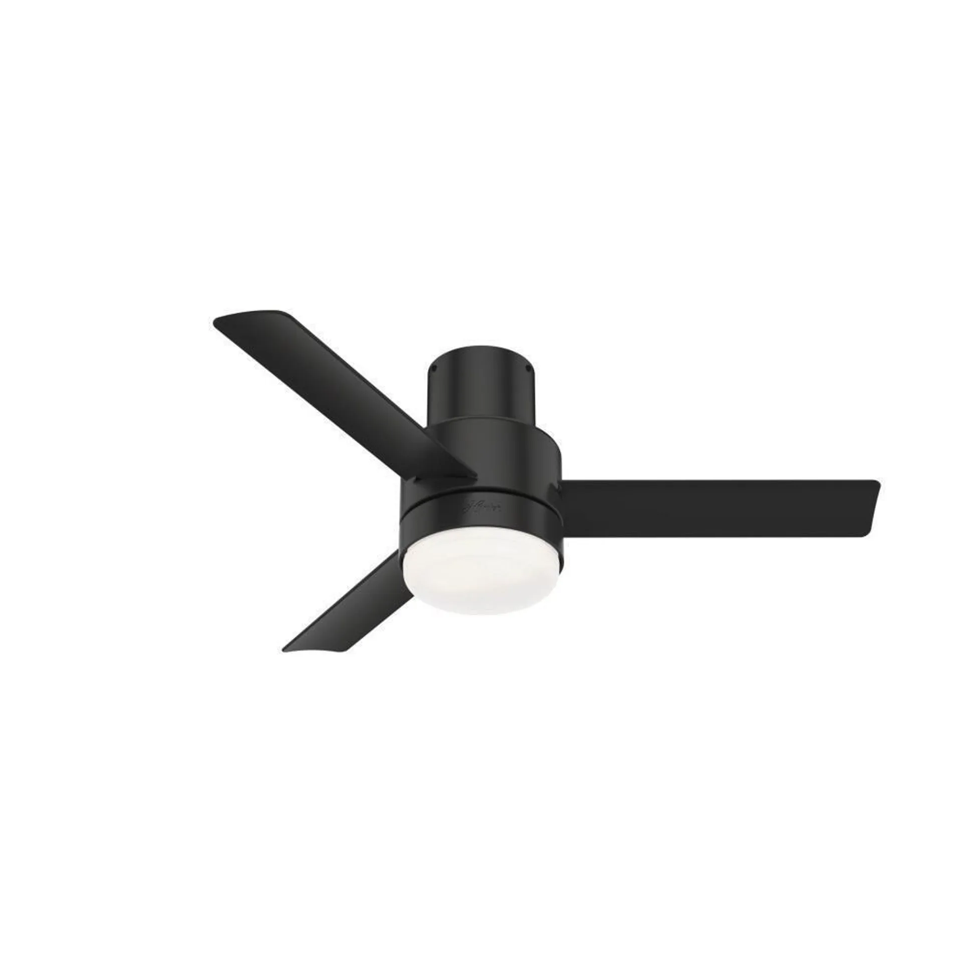 Hunter® Gilmour 44" LED Matte Black Indoor/Outdoor Ceiling Fan