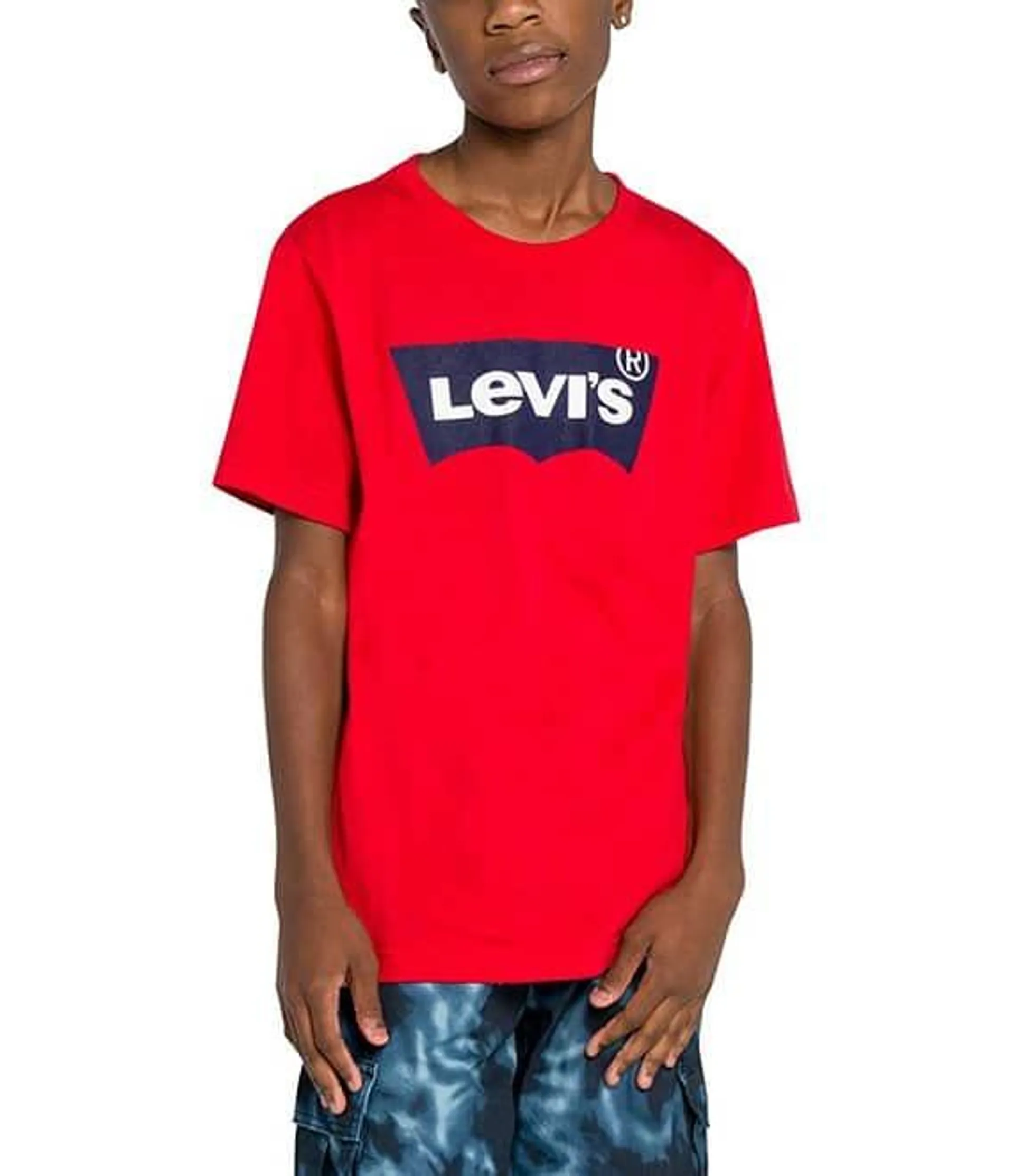 Levi's® Big Boys 8-20 Short Sleeve Batwing Logo T-Shirt