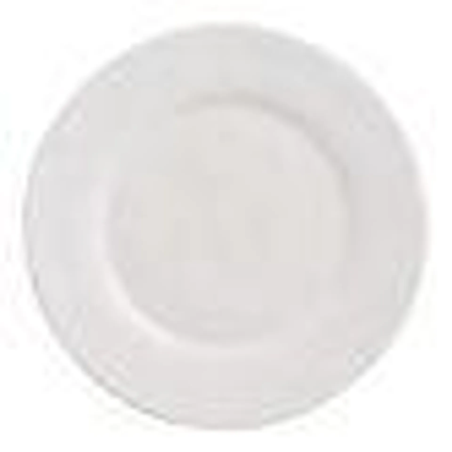 Prado White Reactive Glaze Salad Plate