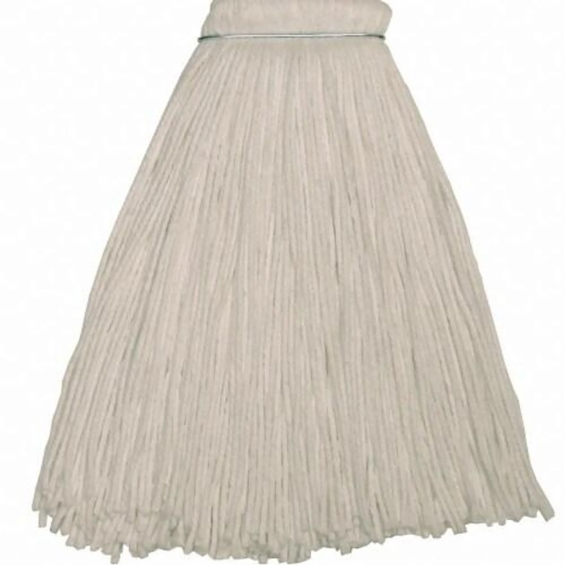 Tough Guy Wet Mop,Natural,Polyester 16W227