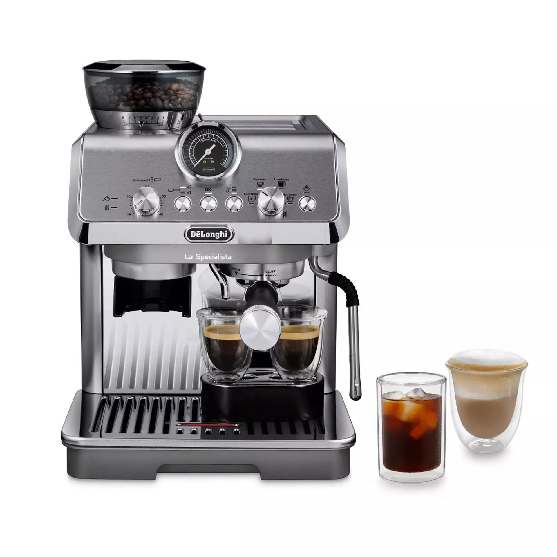 De'Longhi La Specialista Arte Evo Espresso Machine with Cold Brew