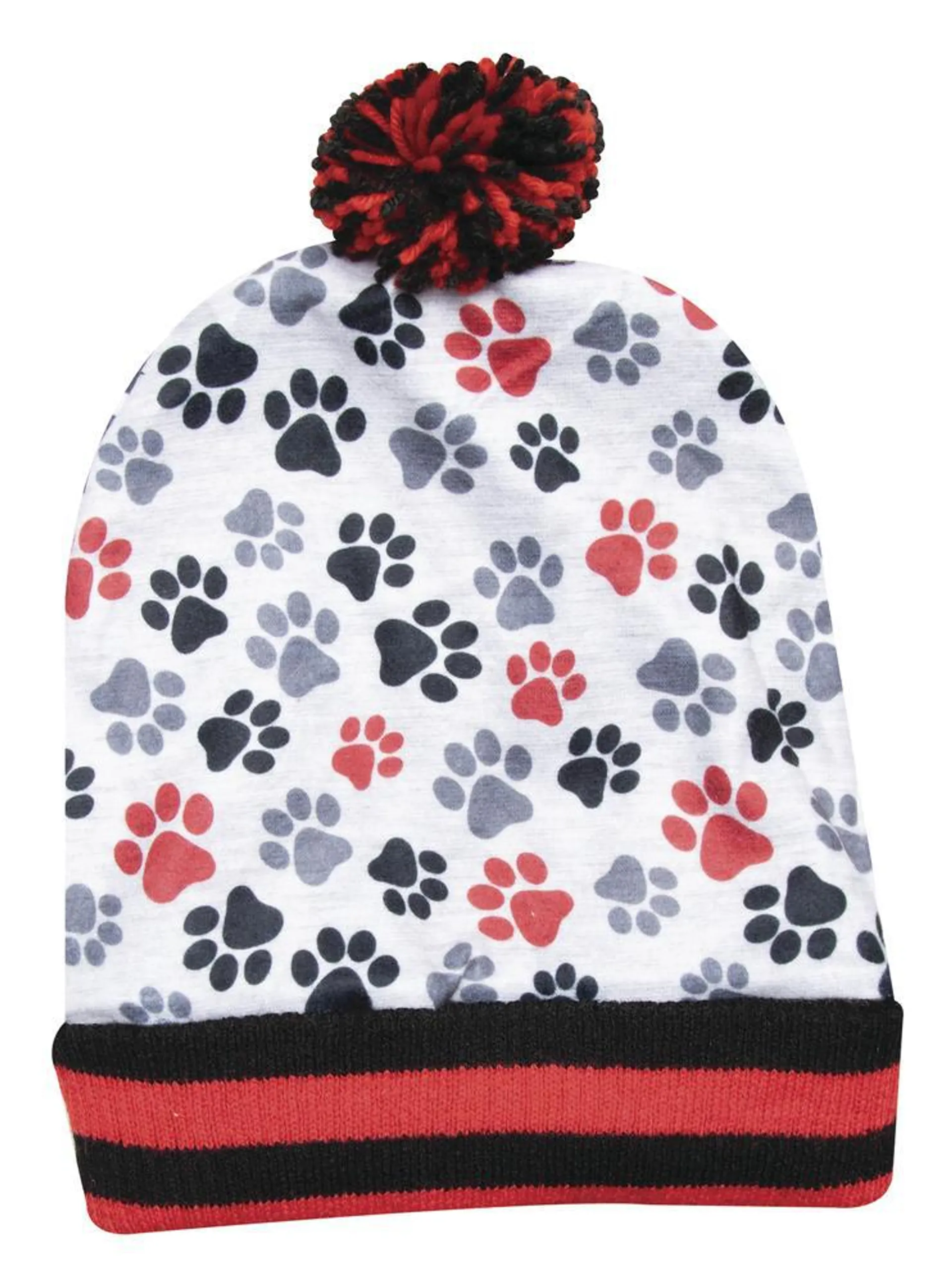 Pawprints Winter Hat