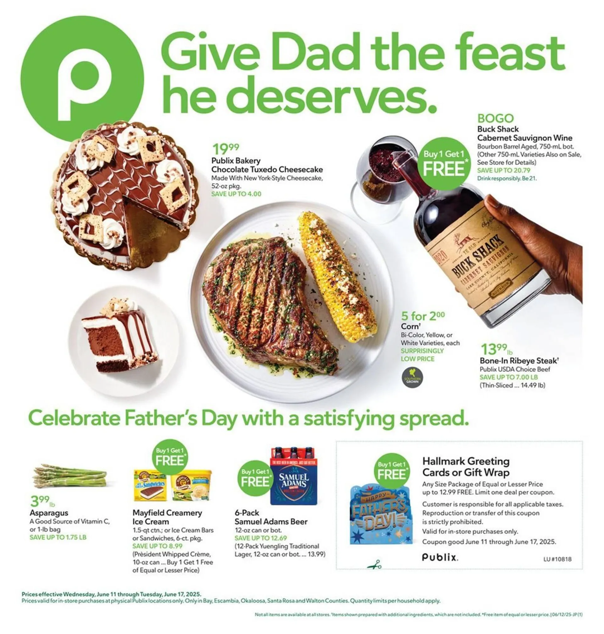 Weekly ad Publix Weekly Ad from June 11 to June 17 2025 - Page 1