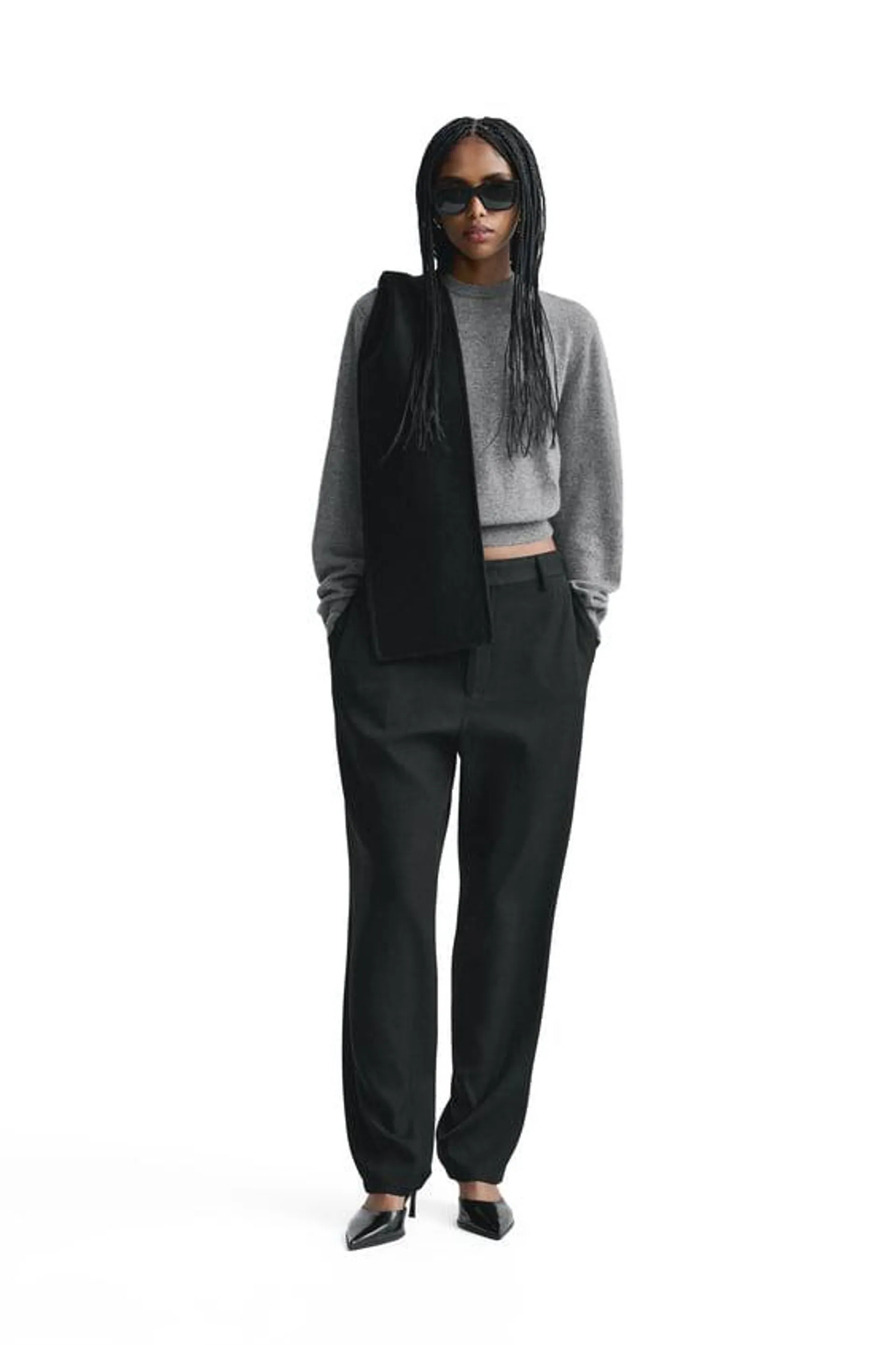 WOOL - VISCOSE PANTS
