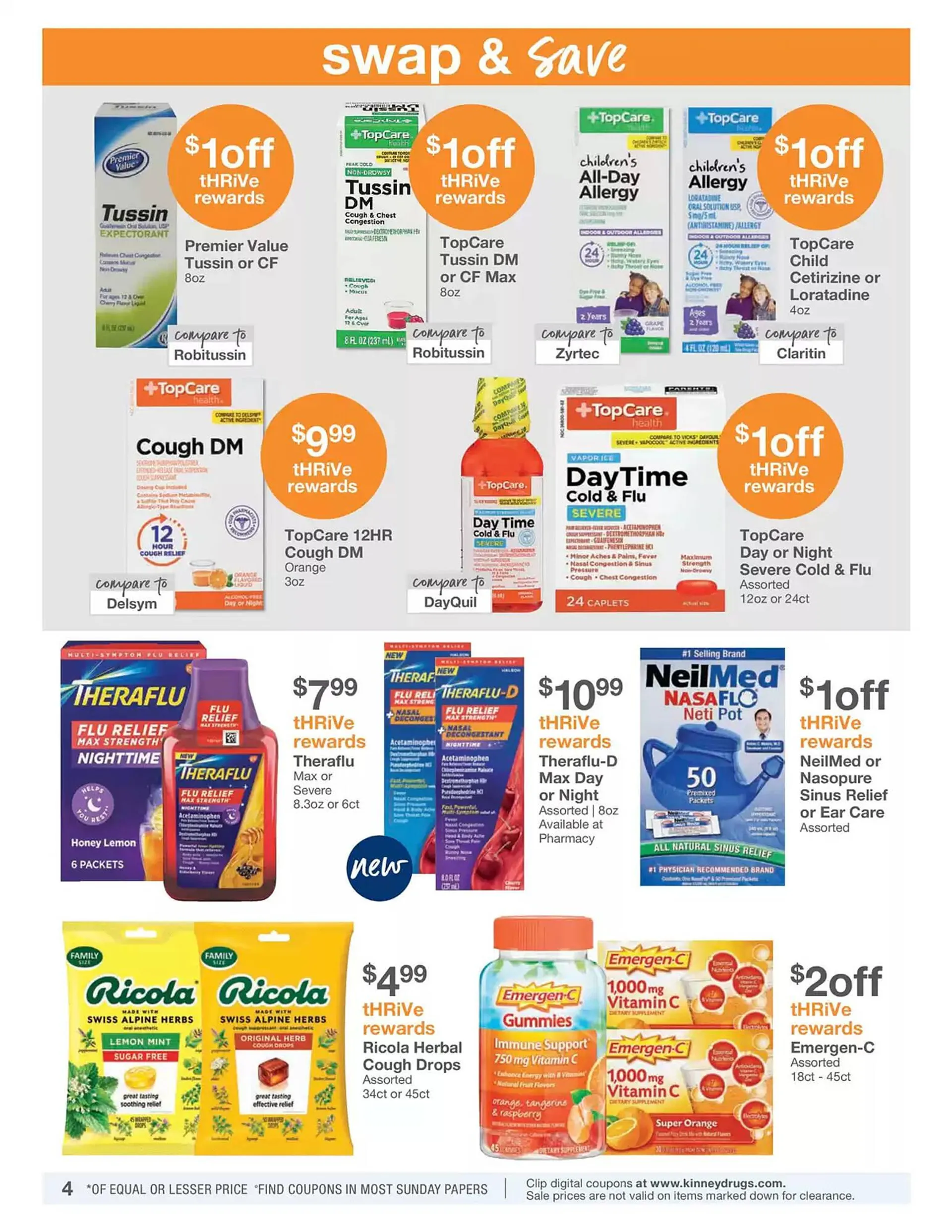 Weekly ad Kinney Drugs Weekly Ad from January 1 to January 31 2025 - Page 4