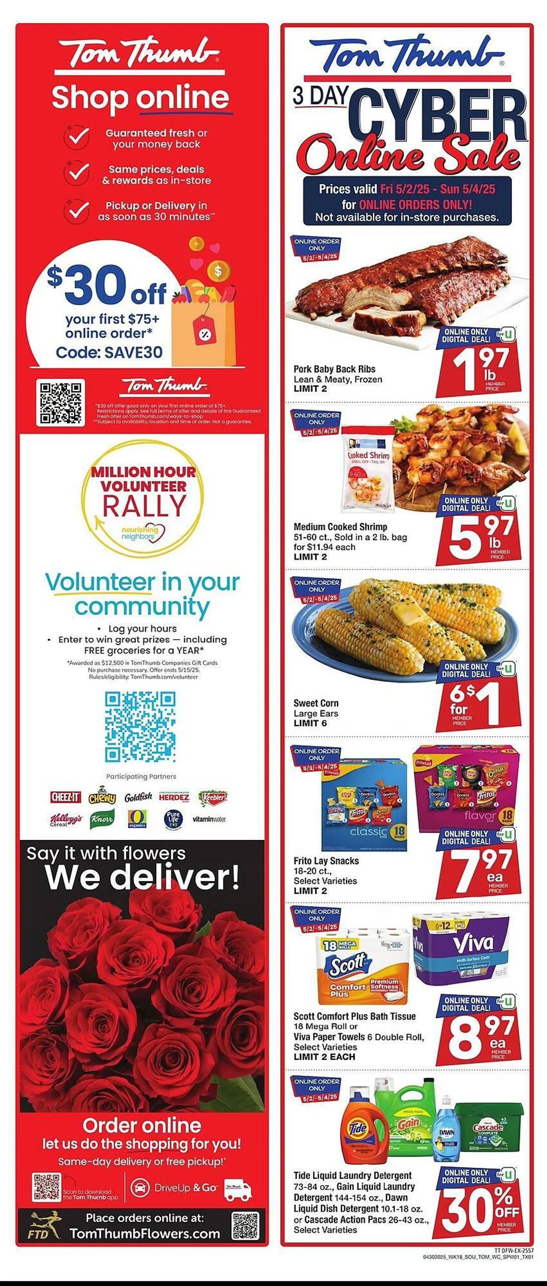 Tom Thumb Weekly Ad - 1