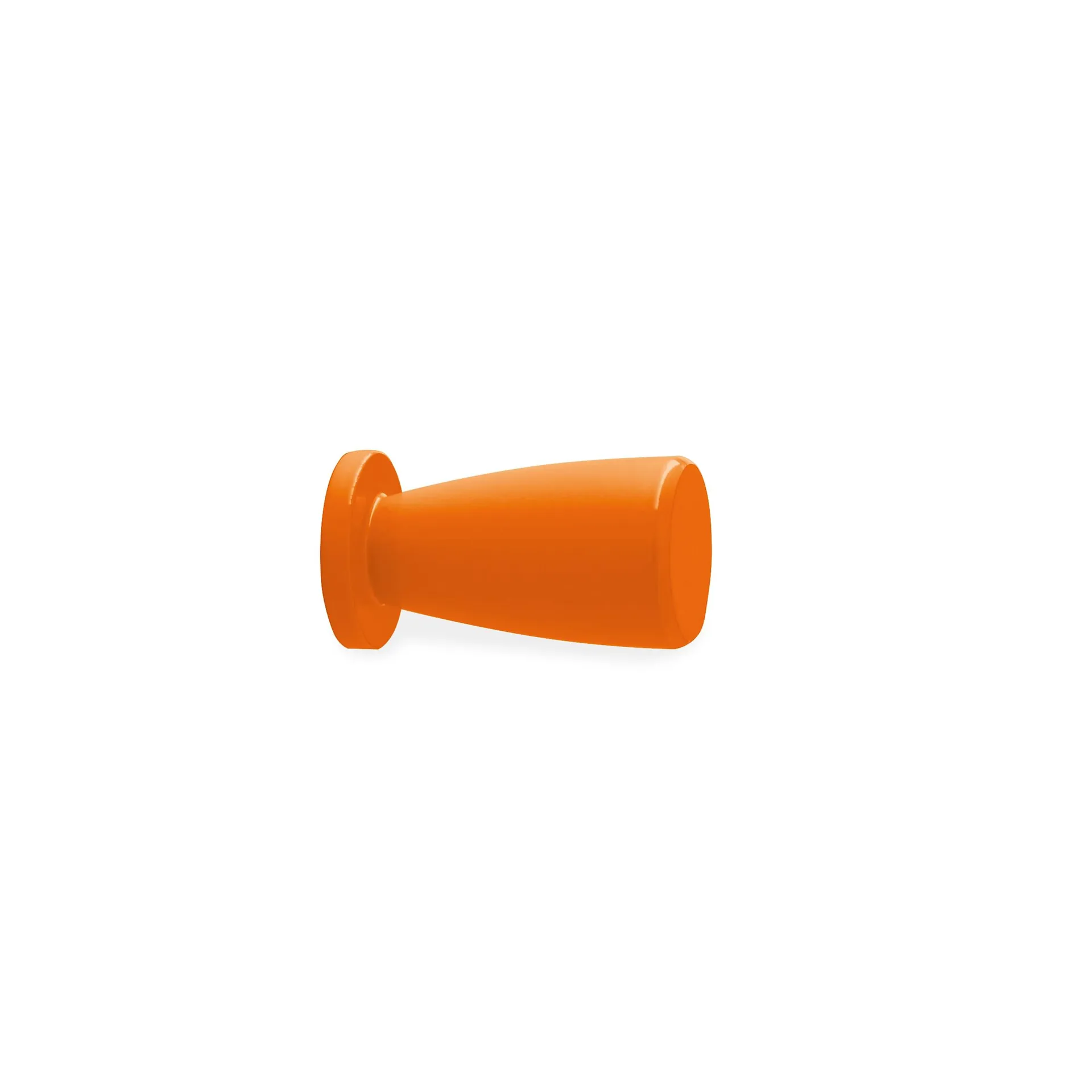 Tapered Knob in Orange