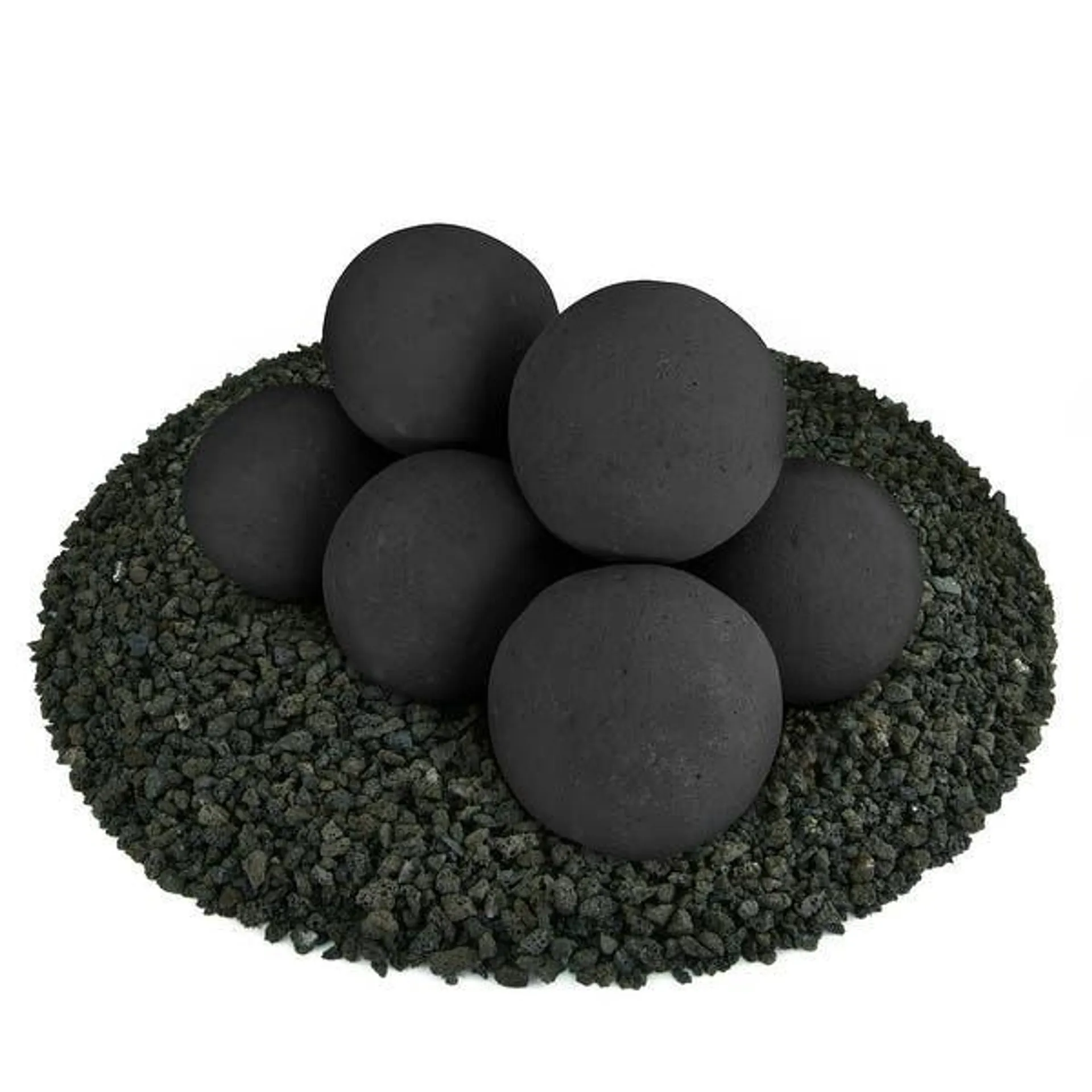 Ceramic Fire Balls for Indoor/ Outdoor Fire Pits or Fireplaces