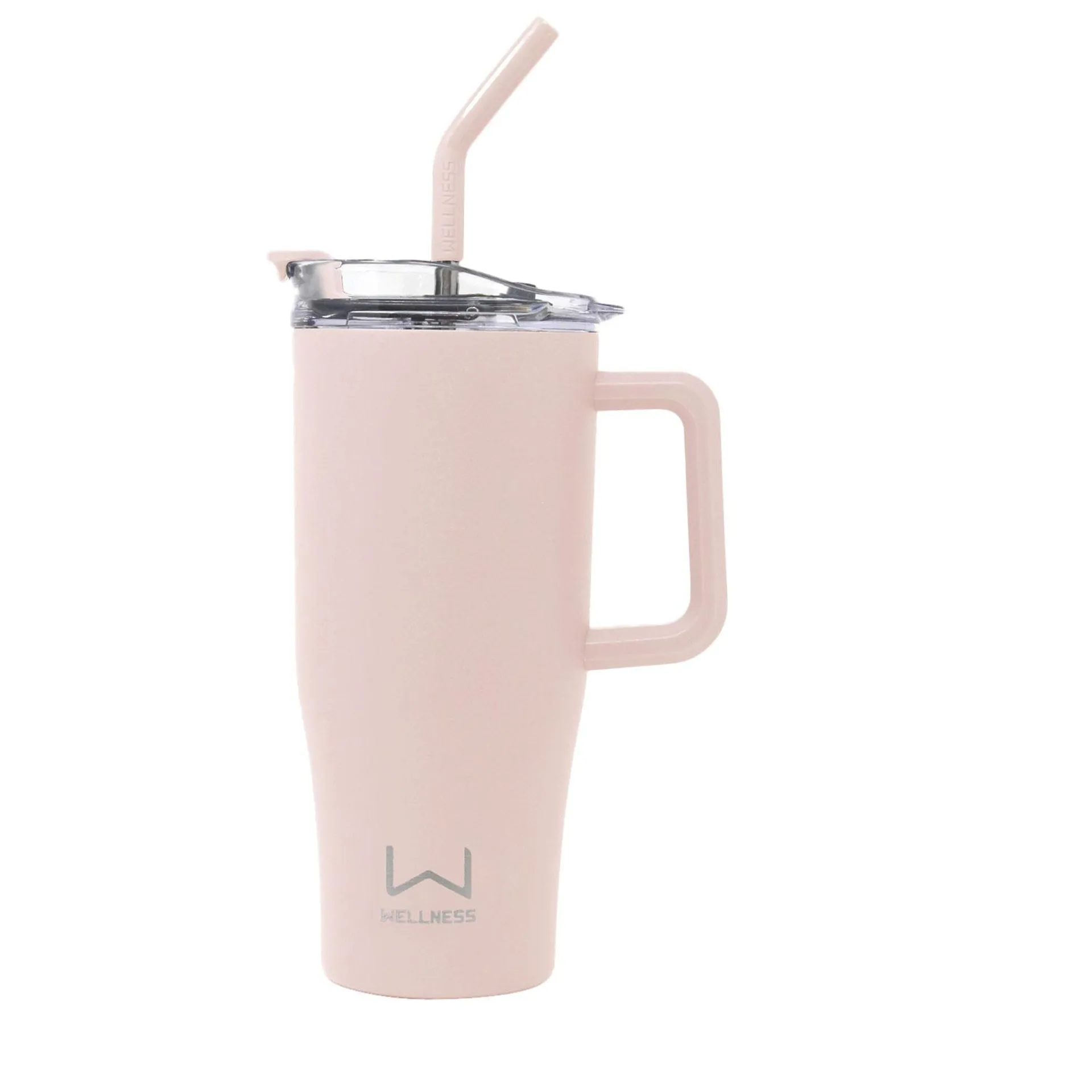 Wellness 30 oz. Double Wall Tumbler with Carrying Handle