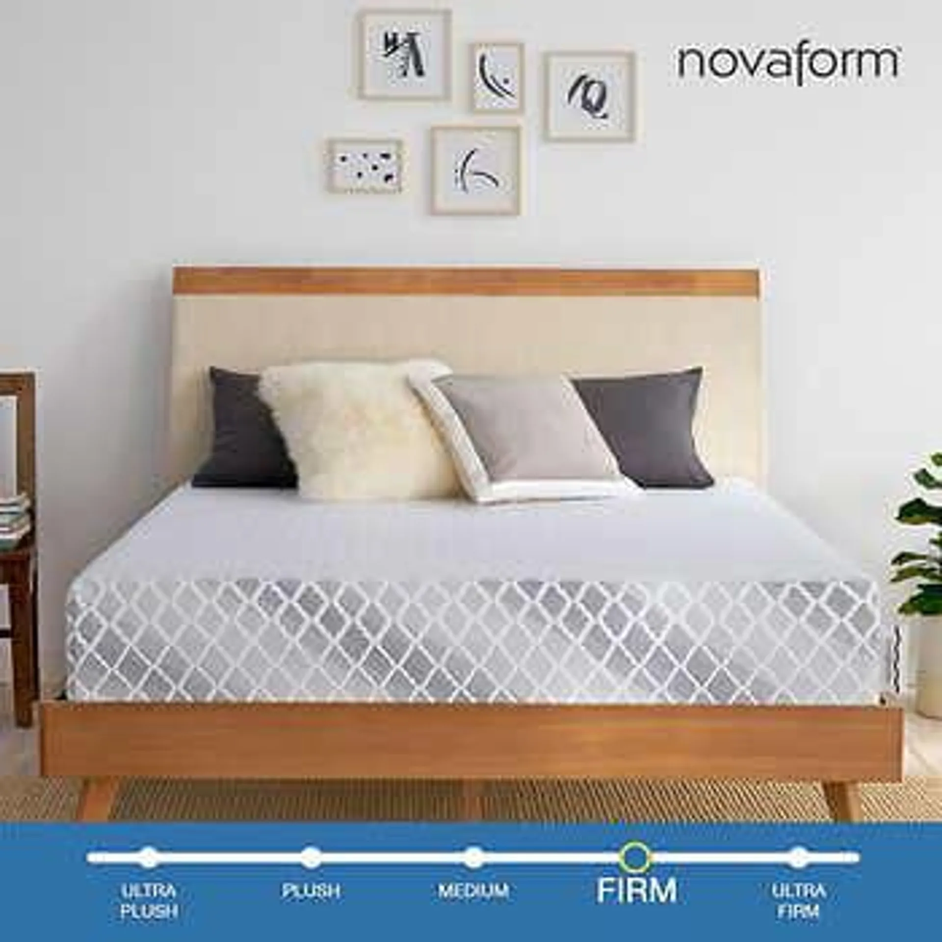 Novaform 12" Advanced Back Support Memory Foam Mattress