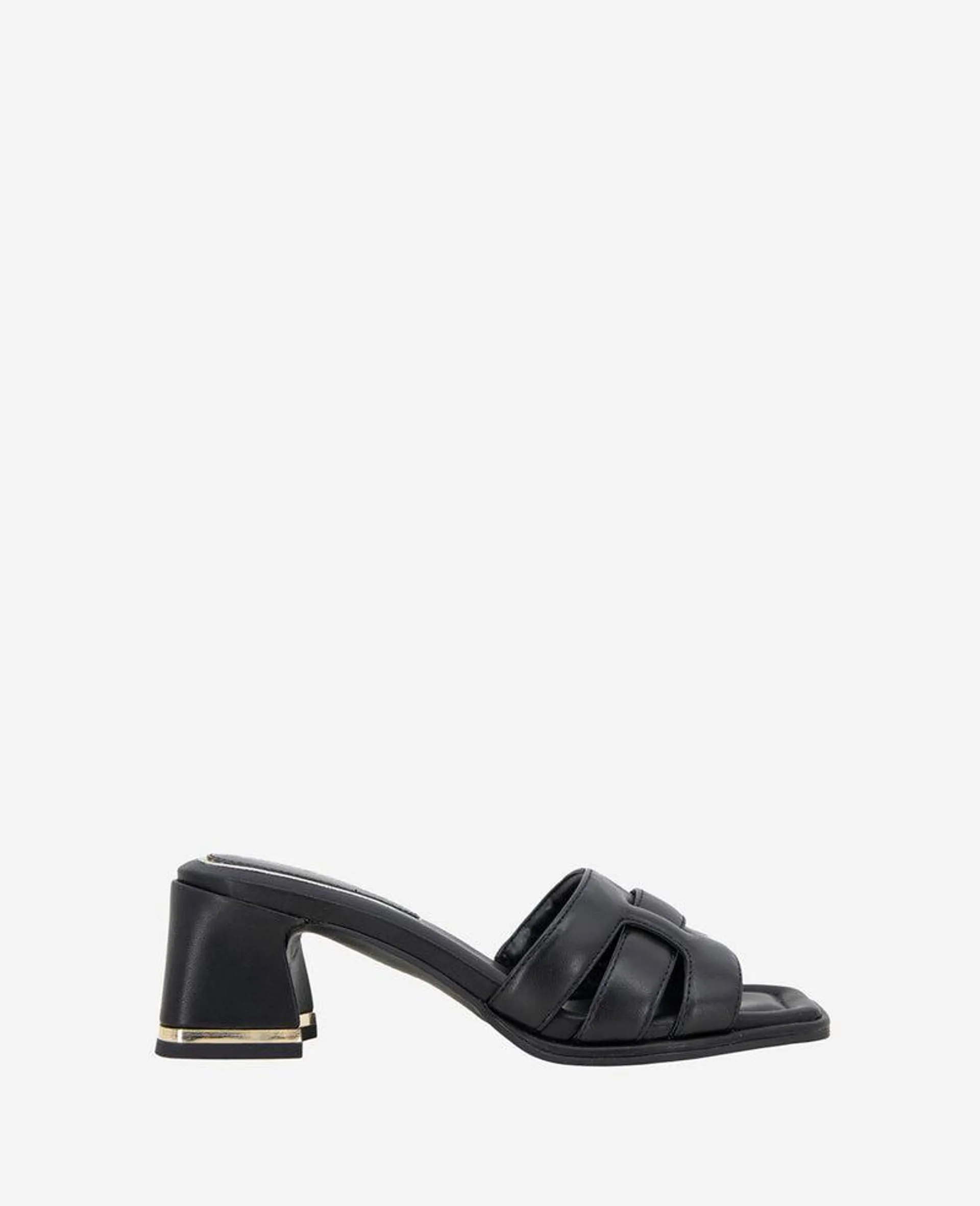 Harper Leather Heeled Sandal