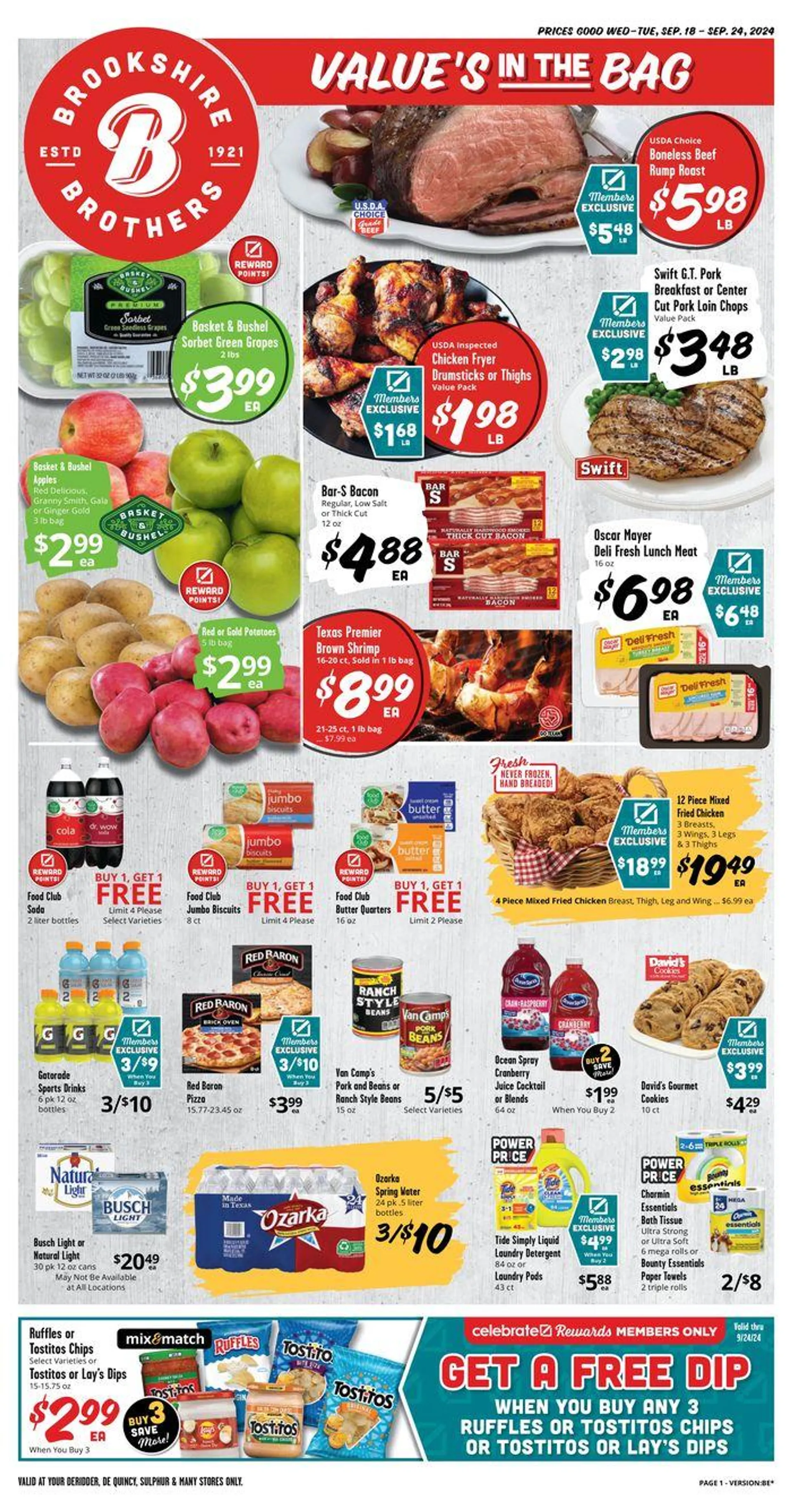 Weekly Ads Brookshire Brothers - 1