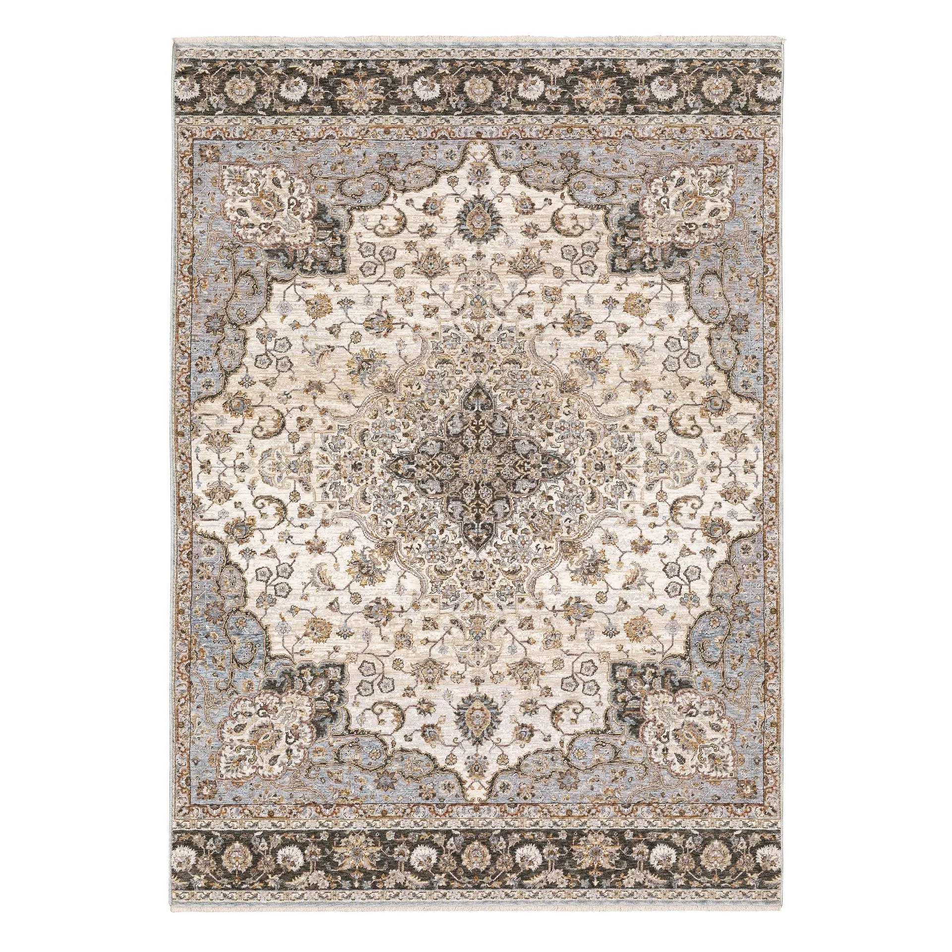 Wakefield Medallion Polyester Rug, 9'10" x 12'10"