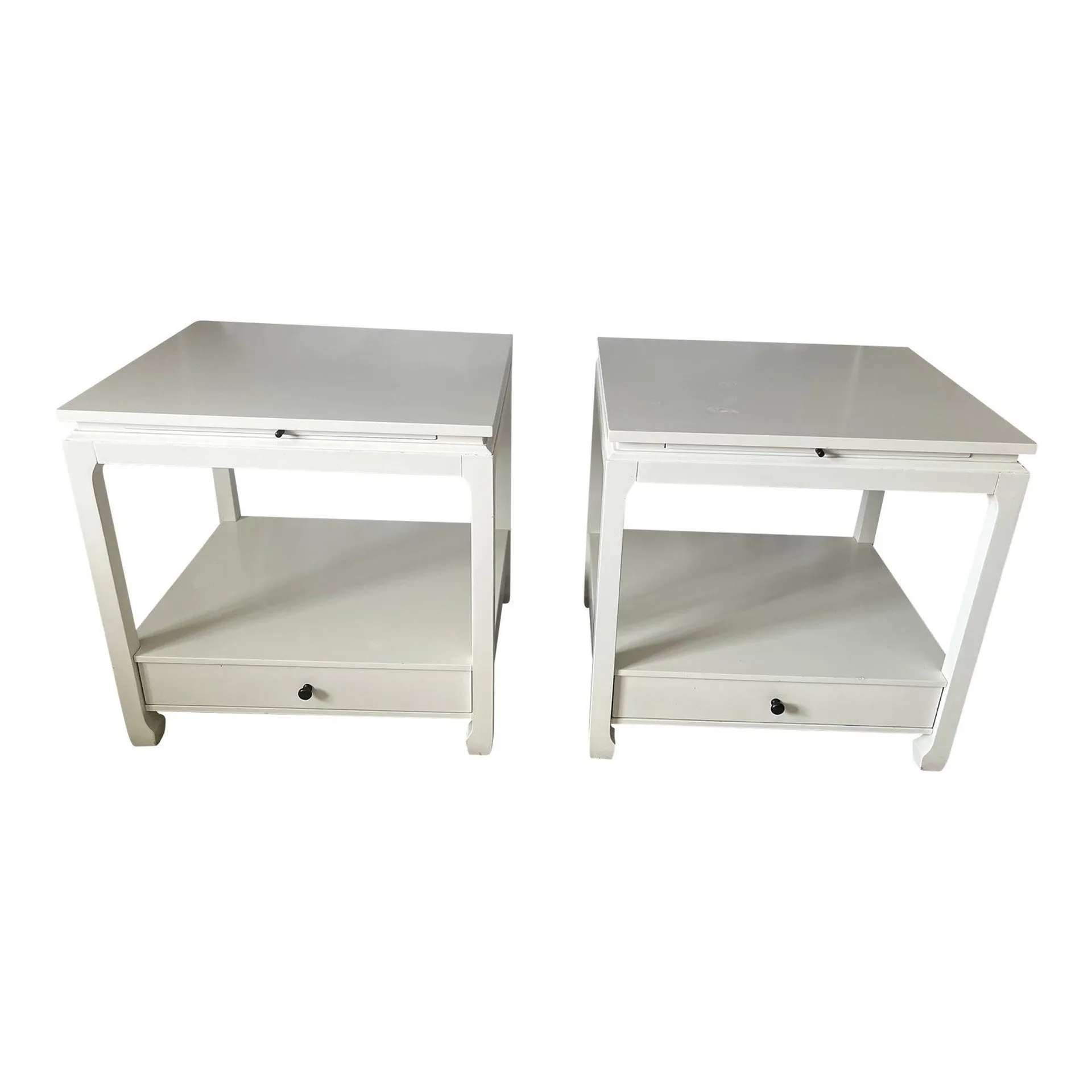 Pair of Ballard Designs Side Tables