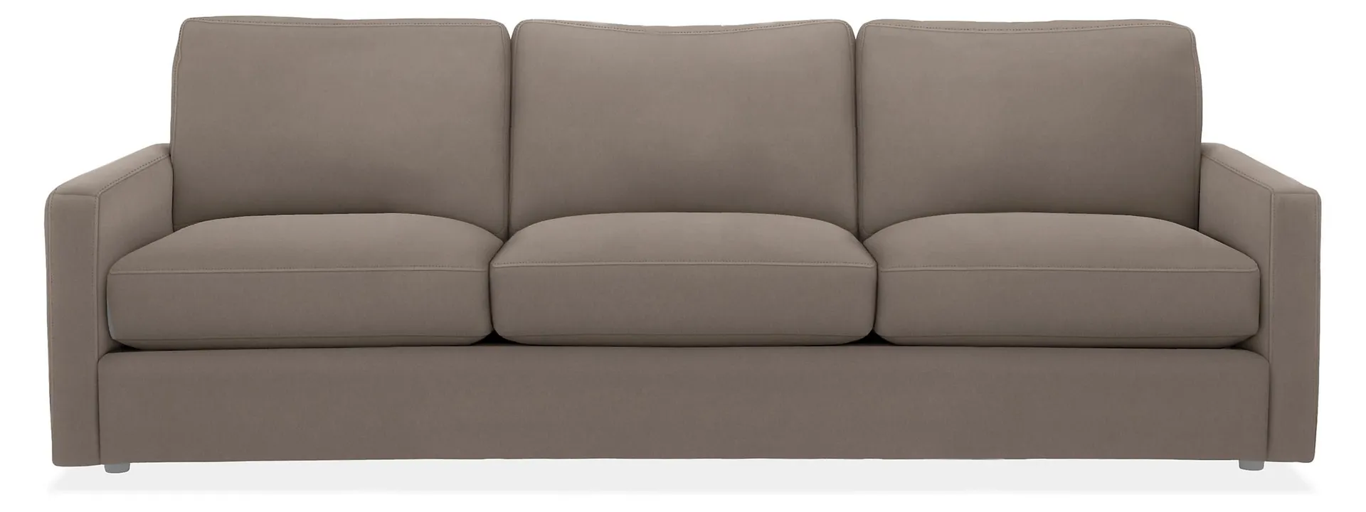 Linger 91" Sofa in Dawson Otter